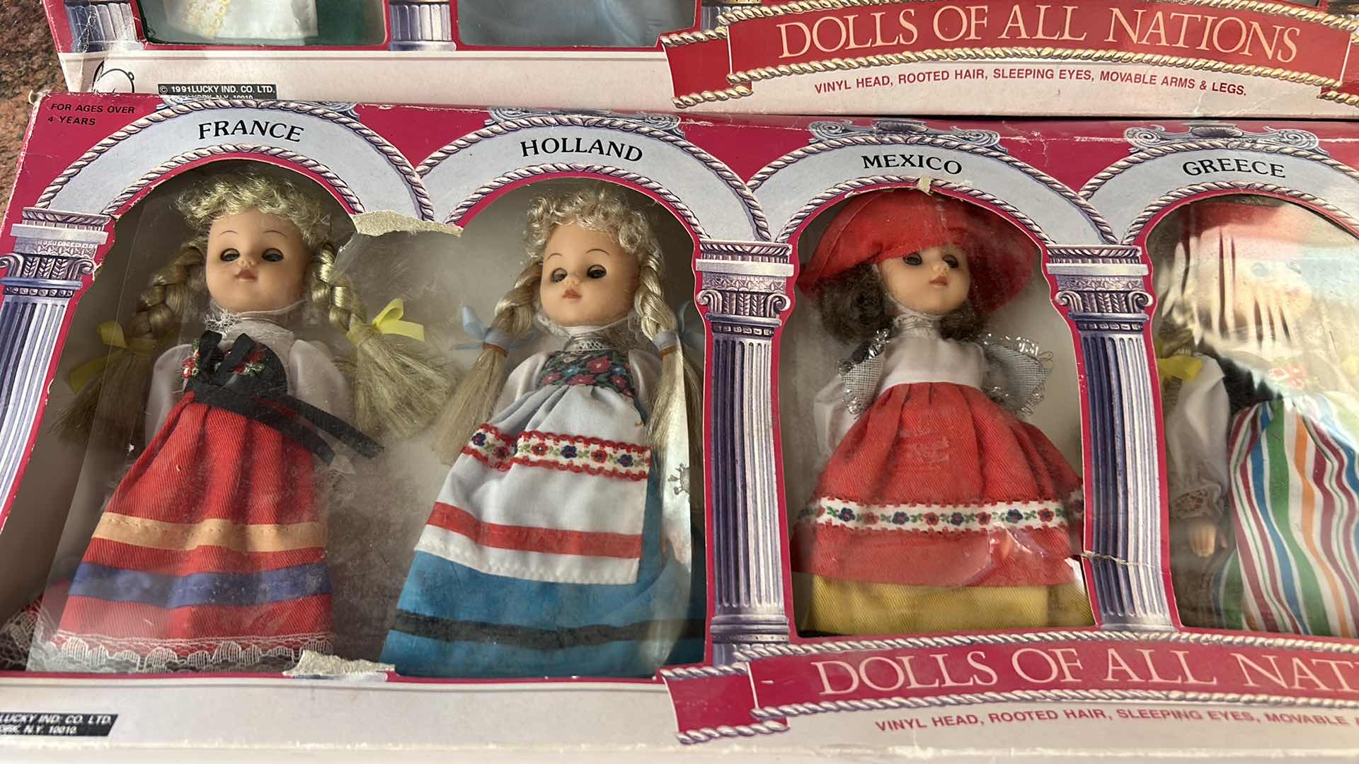 View 2 of 2 NIB - 1970S  "DOLLS OF ALL NATIONS" COLLECTORS EDITION I & II