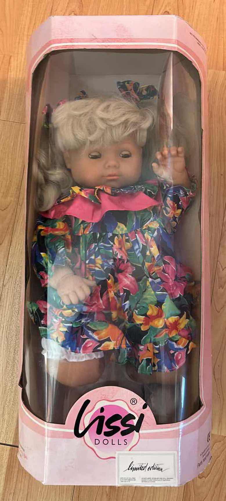 Photo 1 of NIB 1990S LISSI DOLL "BIRTHDAY GIRLS SERIES" 20”  LIMITED EDITION VINYL  DOLL.