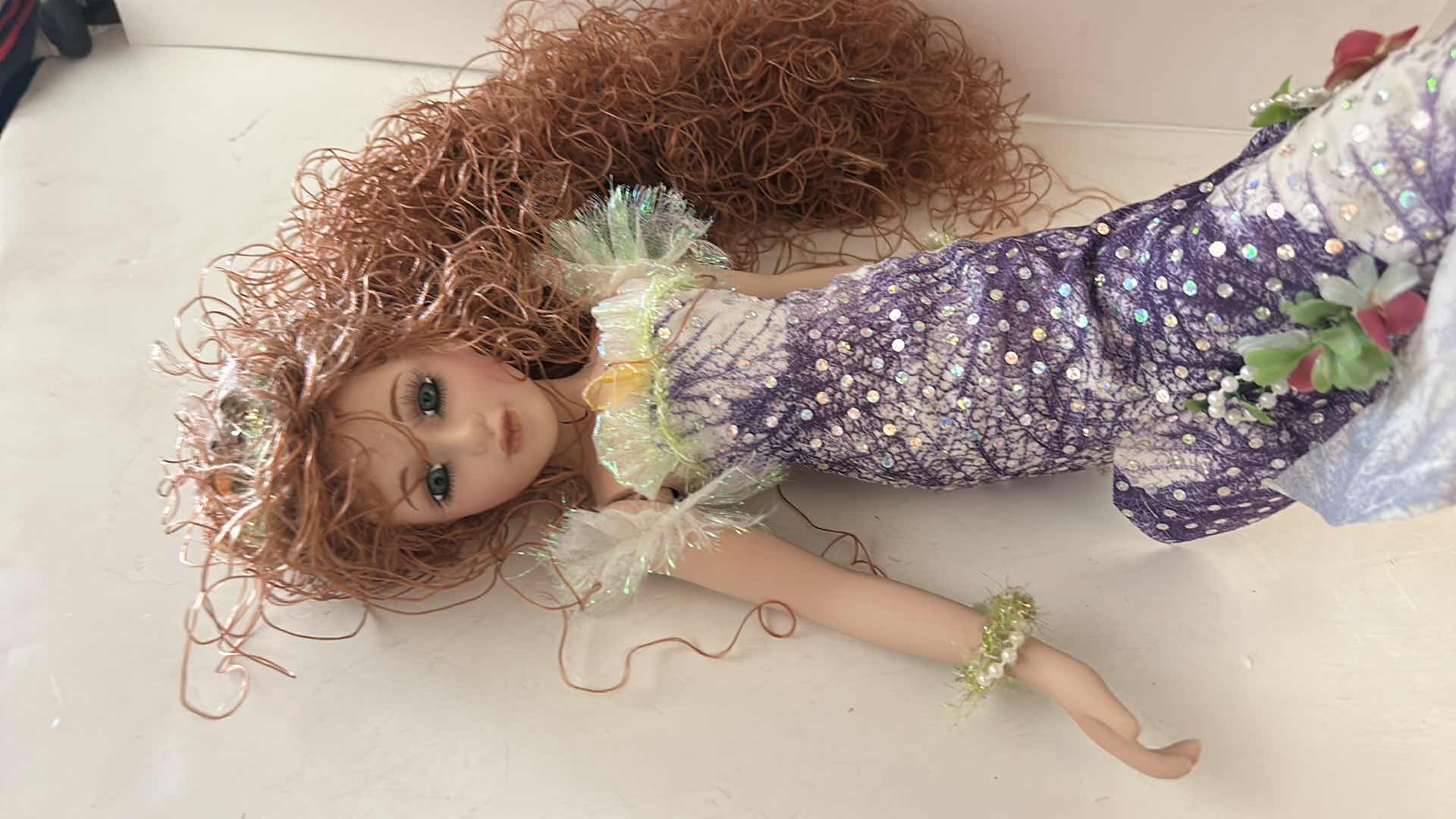Photo 1 of DUCK HOUSE HEIRLOOM PORCELAIN DOLL LIMITED EDITION NUMBER 005 OF 5000.