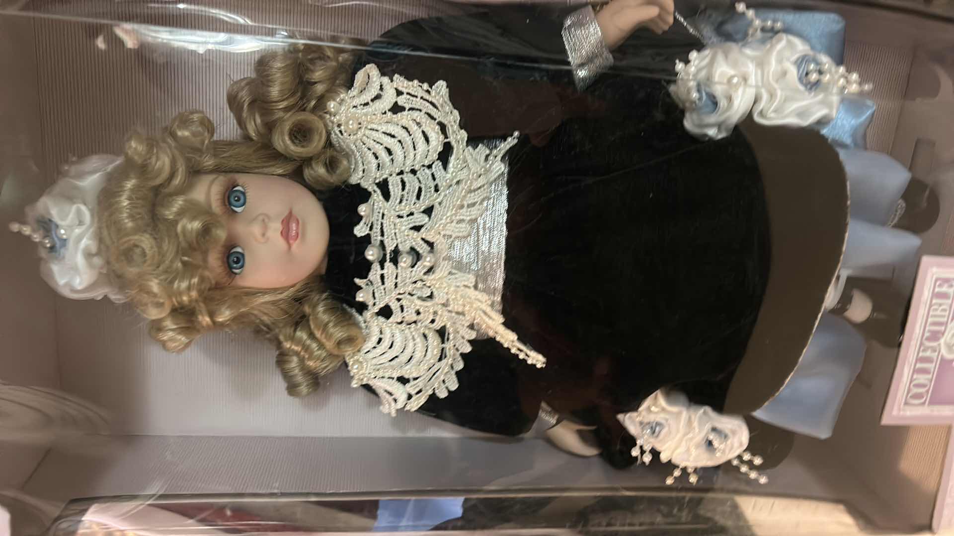Photo 1 of 2 NIB DOLLS - COLLECTIBLE MEMORIES" HAND-CRAFTED PORCELAIN DOLL & TIMELESS TREASURES" HEIRLOOM COLLECTOR DOLL $70
