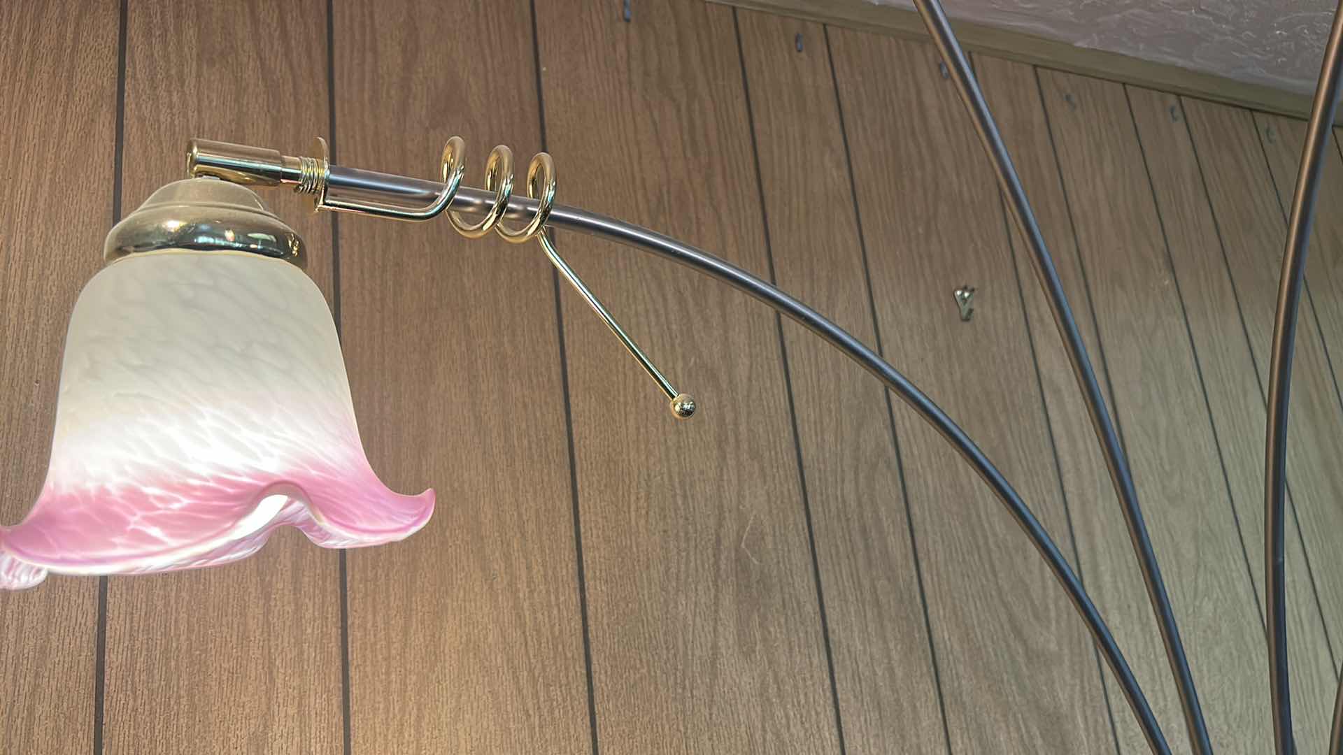 View 4 of 7’ OK LIGHTING MID-CENTURY, MODERN VINTAGE MULTI ARM, ARCHED FLOOR LAMP H
