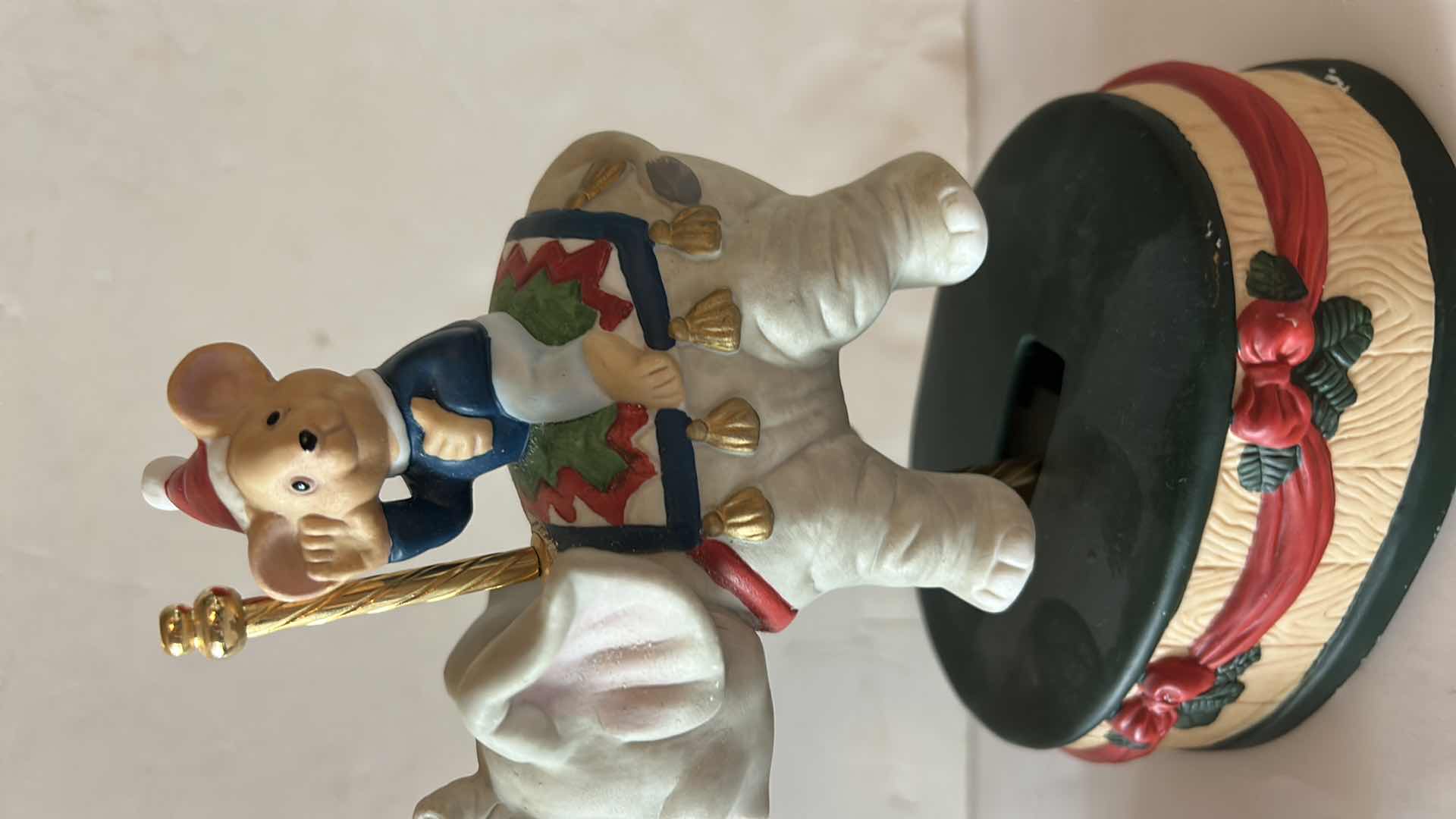 Photo 1 of CHRISTMAS CAROUSEL ELEPHANT MUSIC BOXES