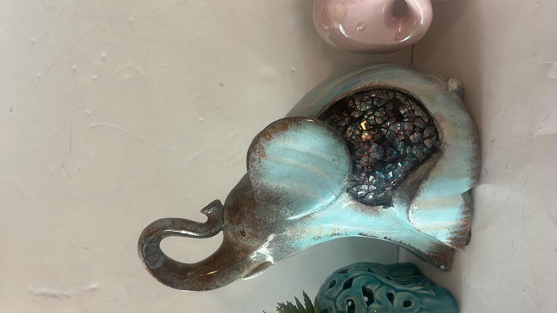 Photo 1 of 3 PC - ELEPHANT DECOR, TALLEST 9.25“