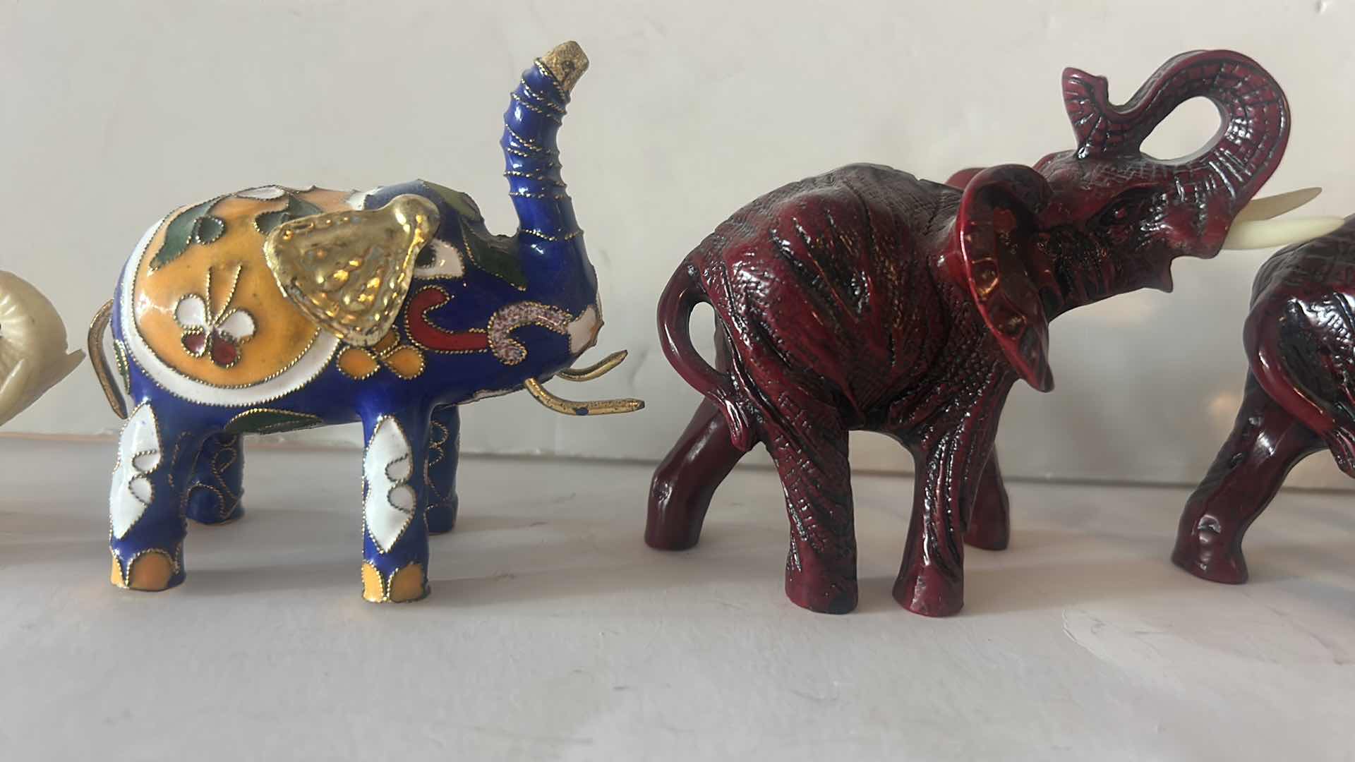 Photo 1 of 6 PC ELEPHANT DECOR, TALLEST, 4“