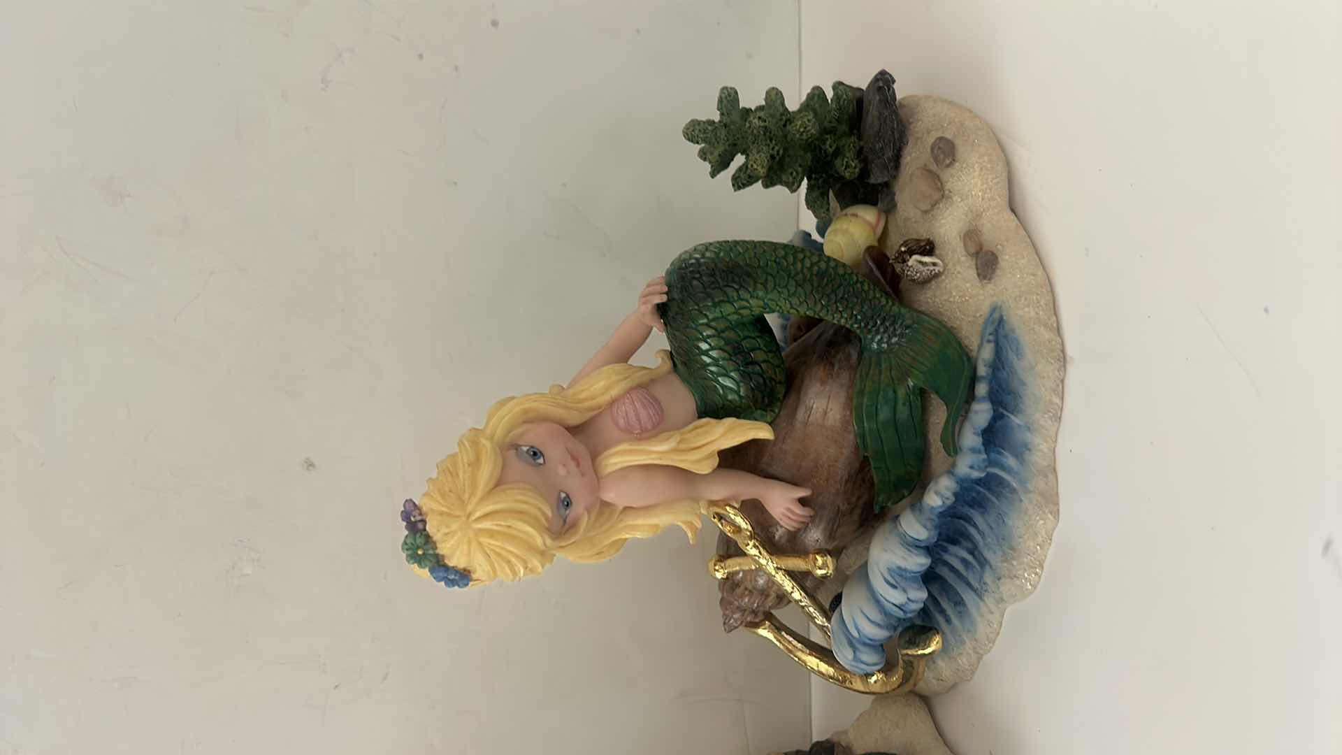 Photo 1 of 2- NUMBERED VINTAGE MYSTICAL MERMAIDS FIGURINES