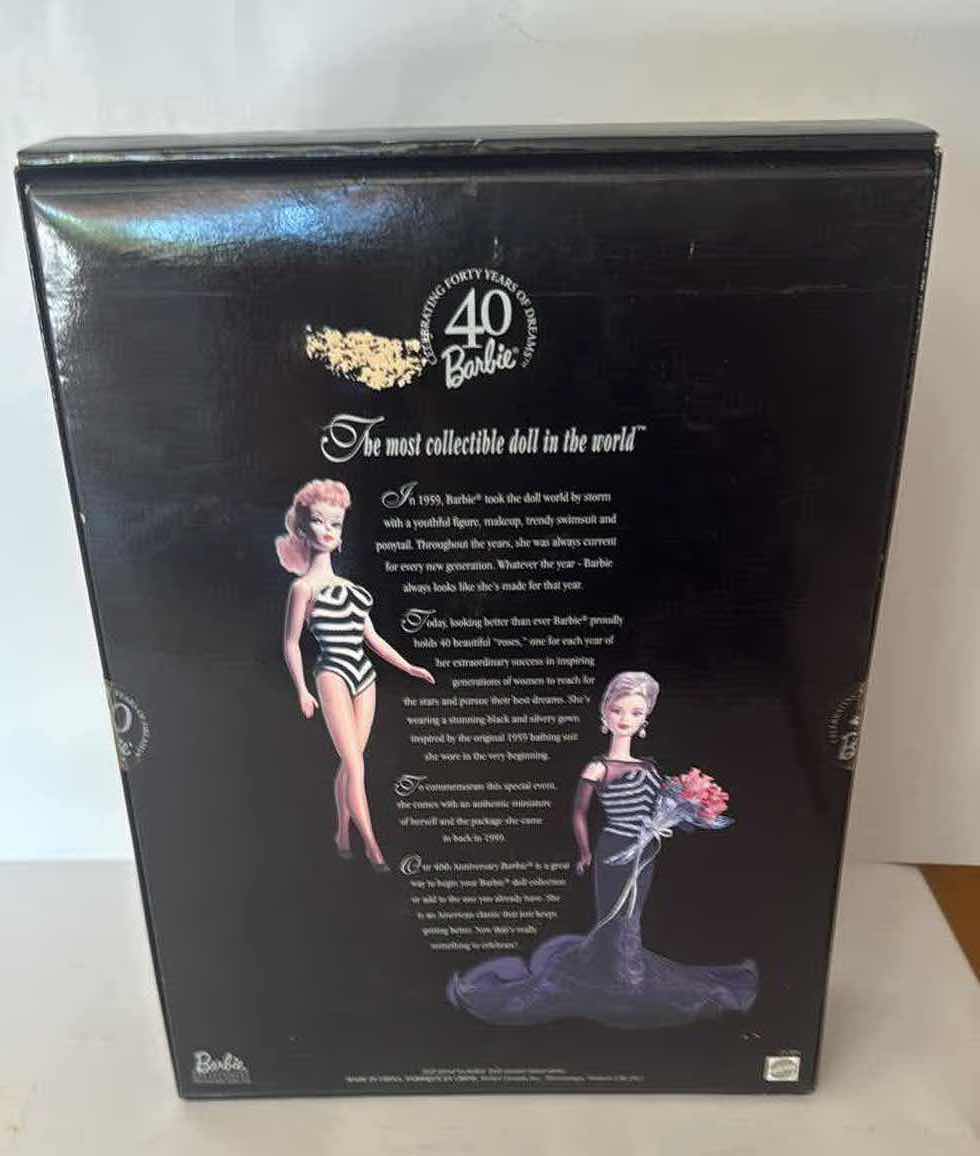 Photo 1 of NIB 40TH ANNIVERSARY BARBIE