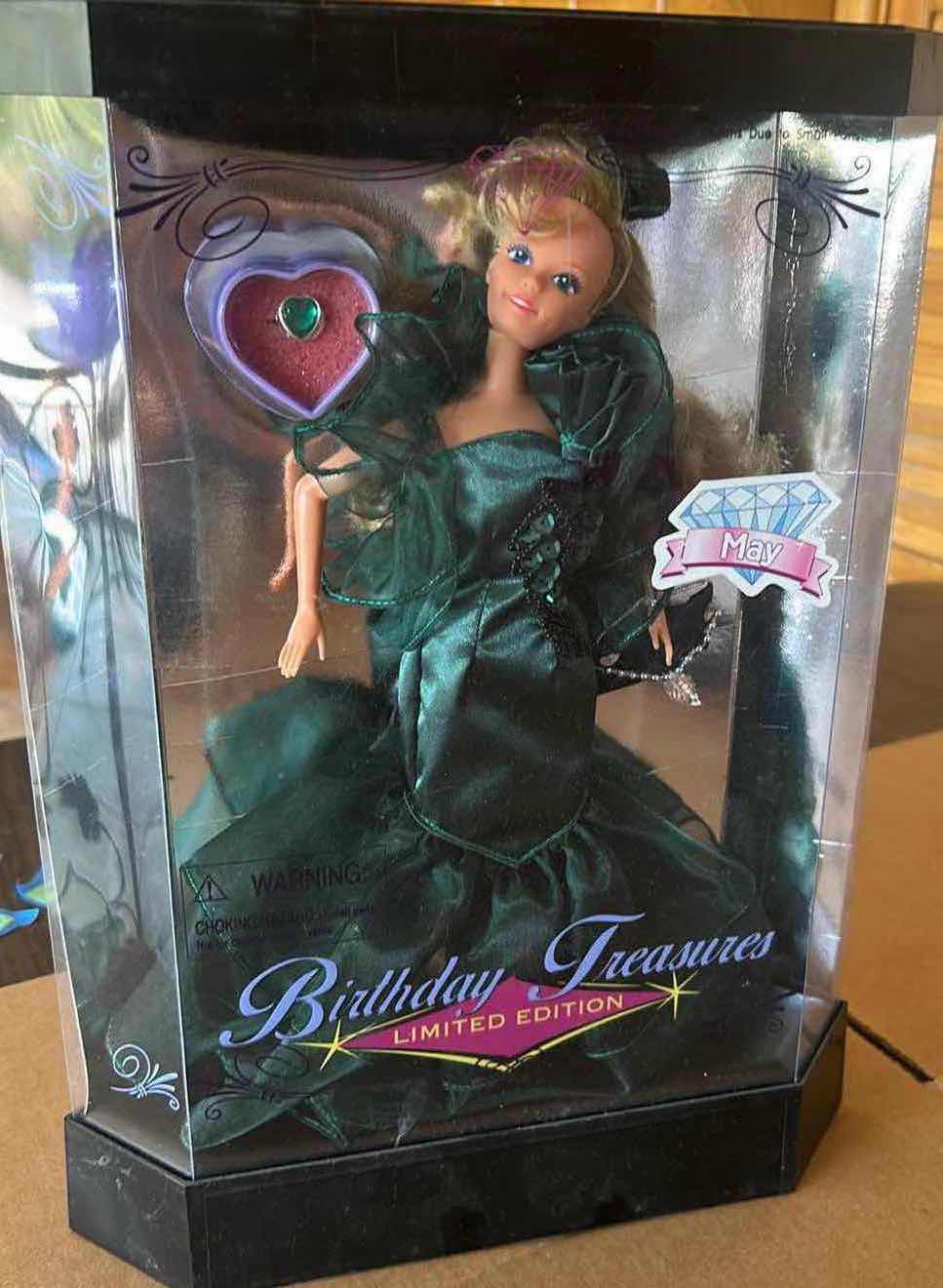 Photo 1 of NIB BIRTHDAY TREASURE MAY LIMITED EDITION 1992 COLLECTABLE DOLL H 11.5"