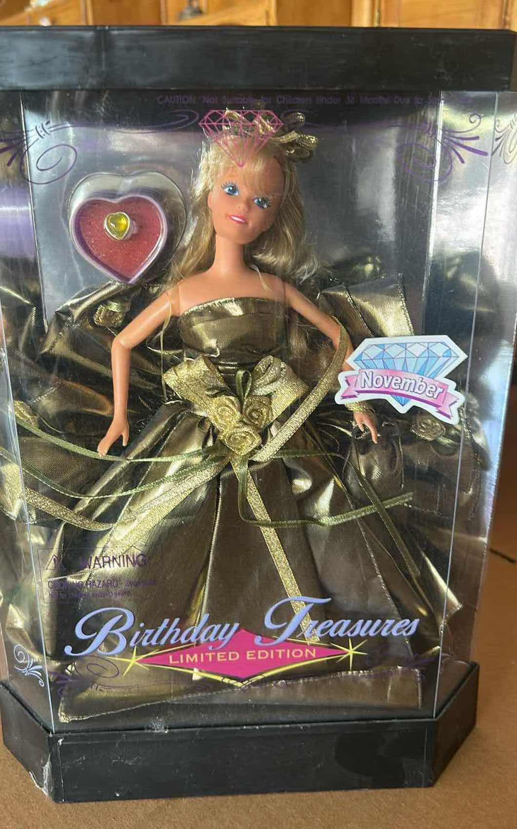 Photo 1 of BIRTHDAY TREASURE NOVEMBER LIMITED EDITION 1992 COLLECTABLE DOLL H 11.5 $40