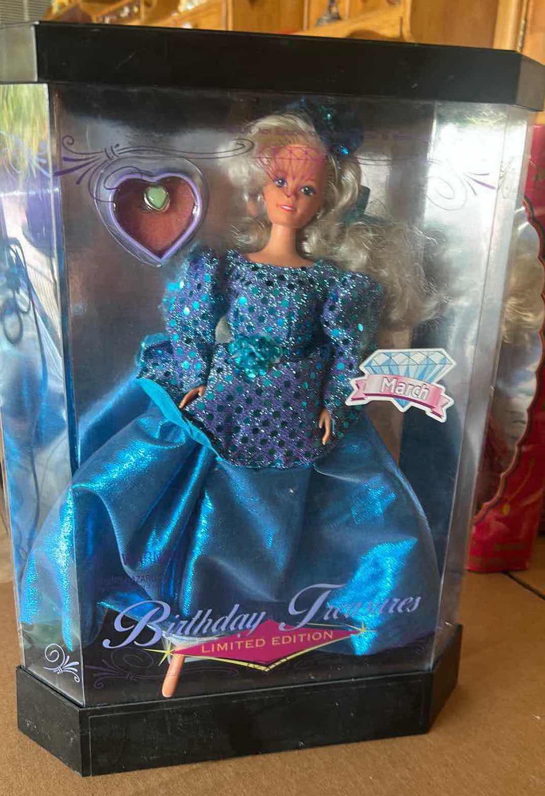 Photo 1 of BIRTHDAY TREASURE MARCH LIMITED EDITION 1992 COLLECTABLE DOLL H 11.5 $40