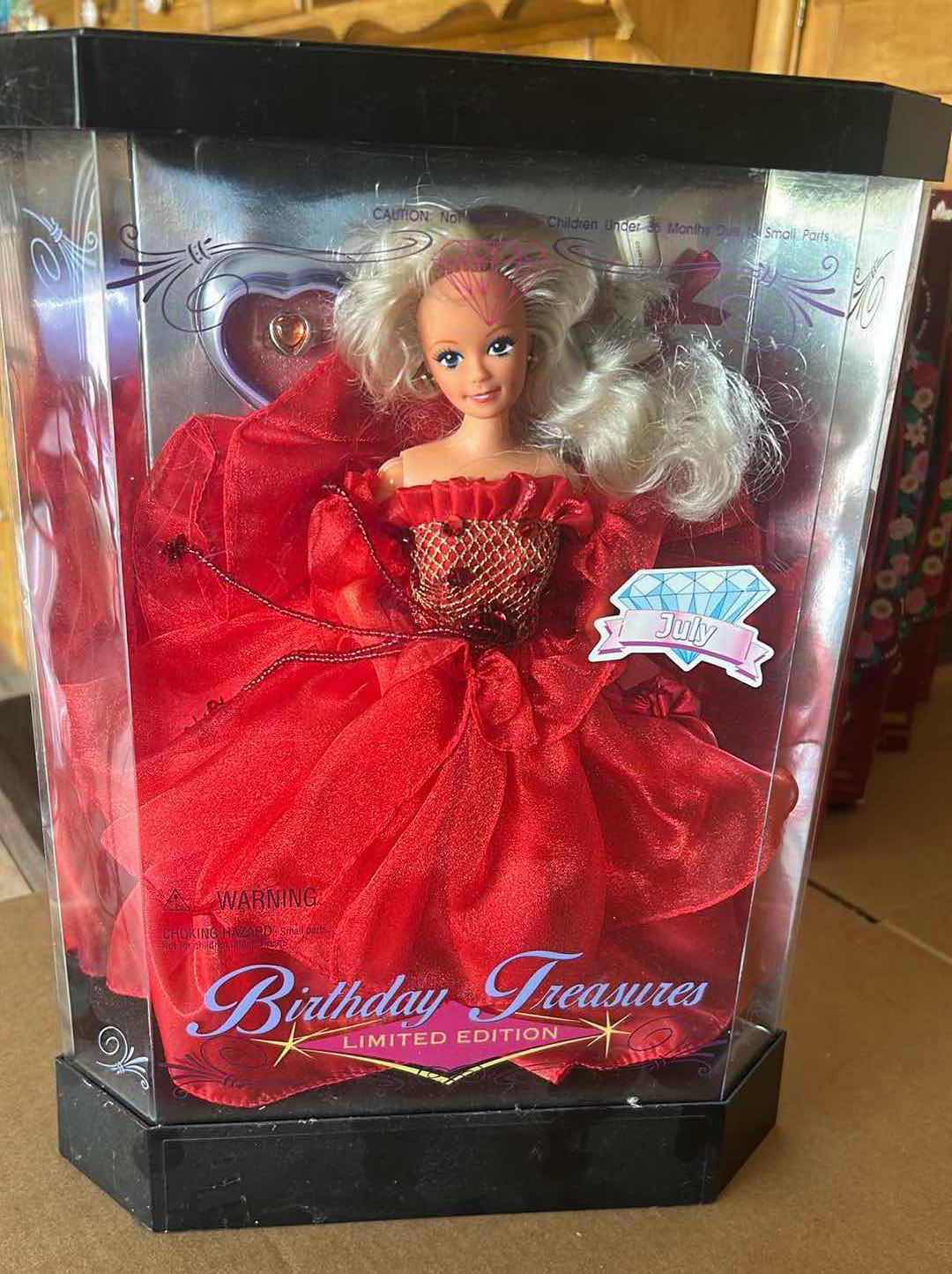Photo 1 of BIRTHDAY TREASURE JULY LIMITED EDITION 1992 COLLECTABLE DOLL H 11.5 $40