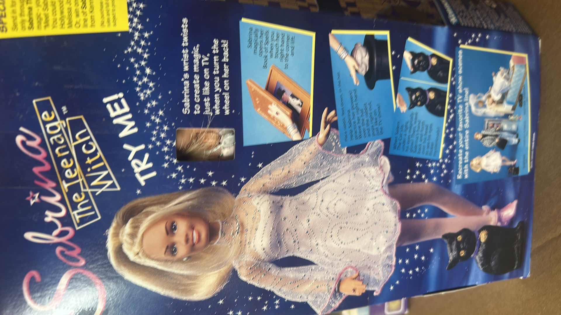 Photo 1 of 2- "SABRINA THE TEENAGE WITCH" BY KENNER
