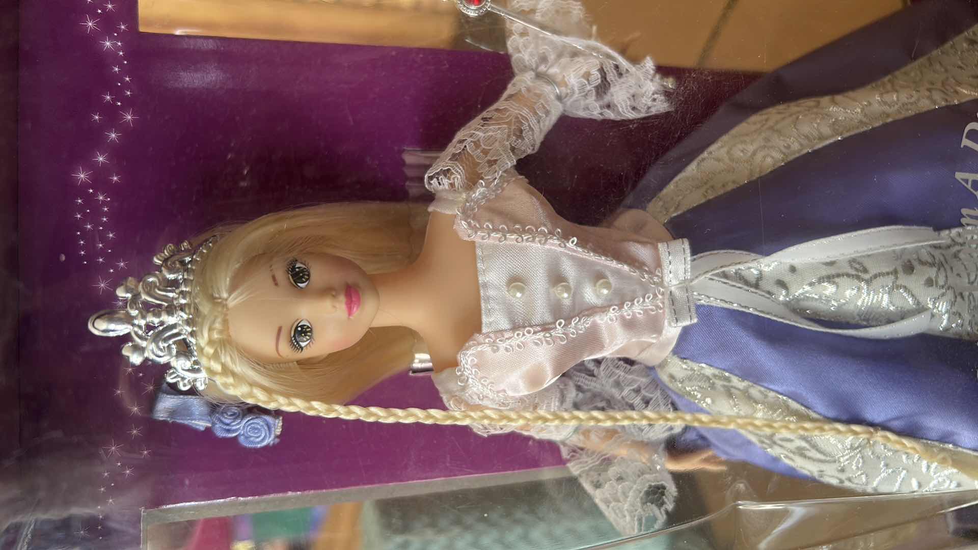 Photo 1 of NIB ONCE UPON A DREAM WINTER PRINCESS RAPUNZEL DOLL H 11.5