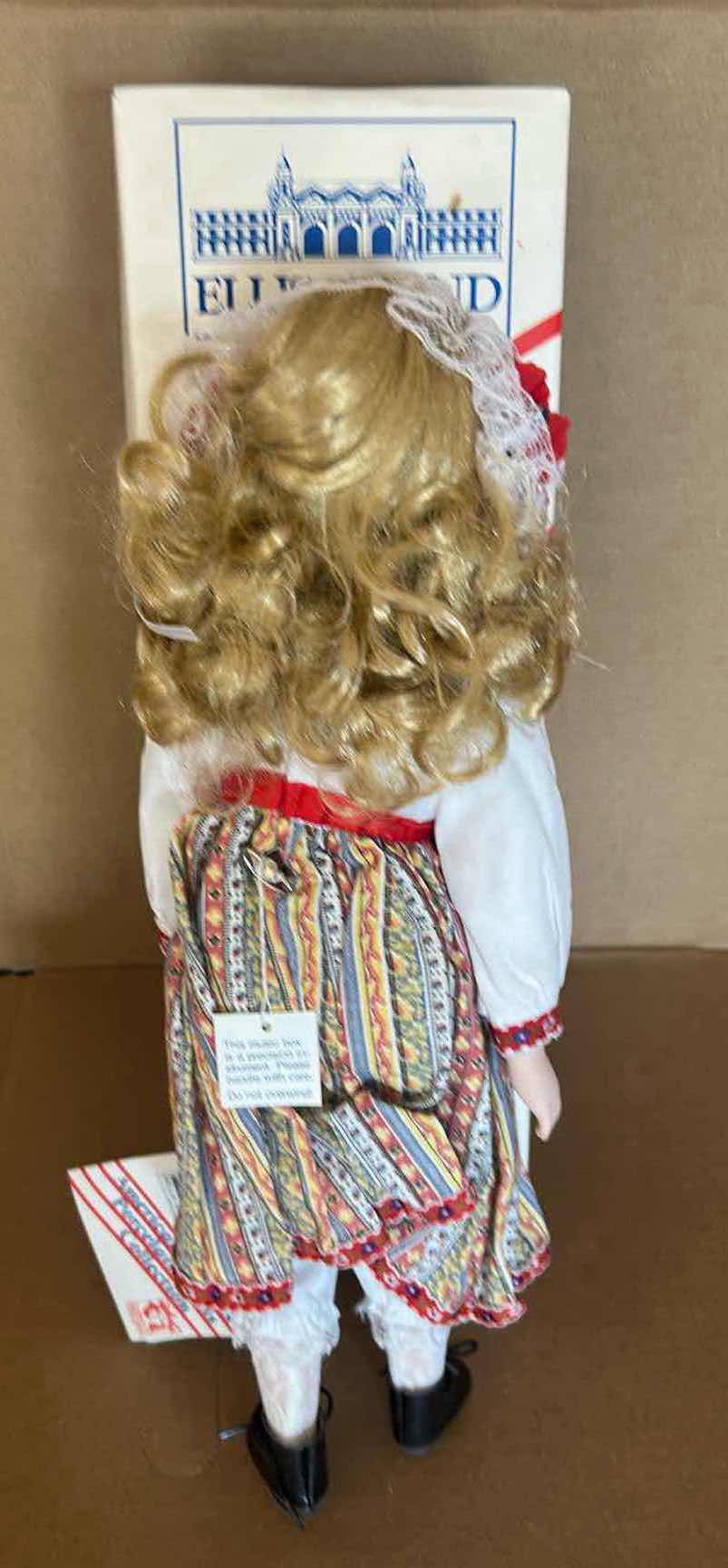 Photo 1 of VINTAGE MUSICAL PORCELAIN DOLL 16" FROM HERITAGE MINT AMERICAN DREAMS "MARIA" FROM POLAND IN ORIGINAL BOX