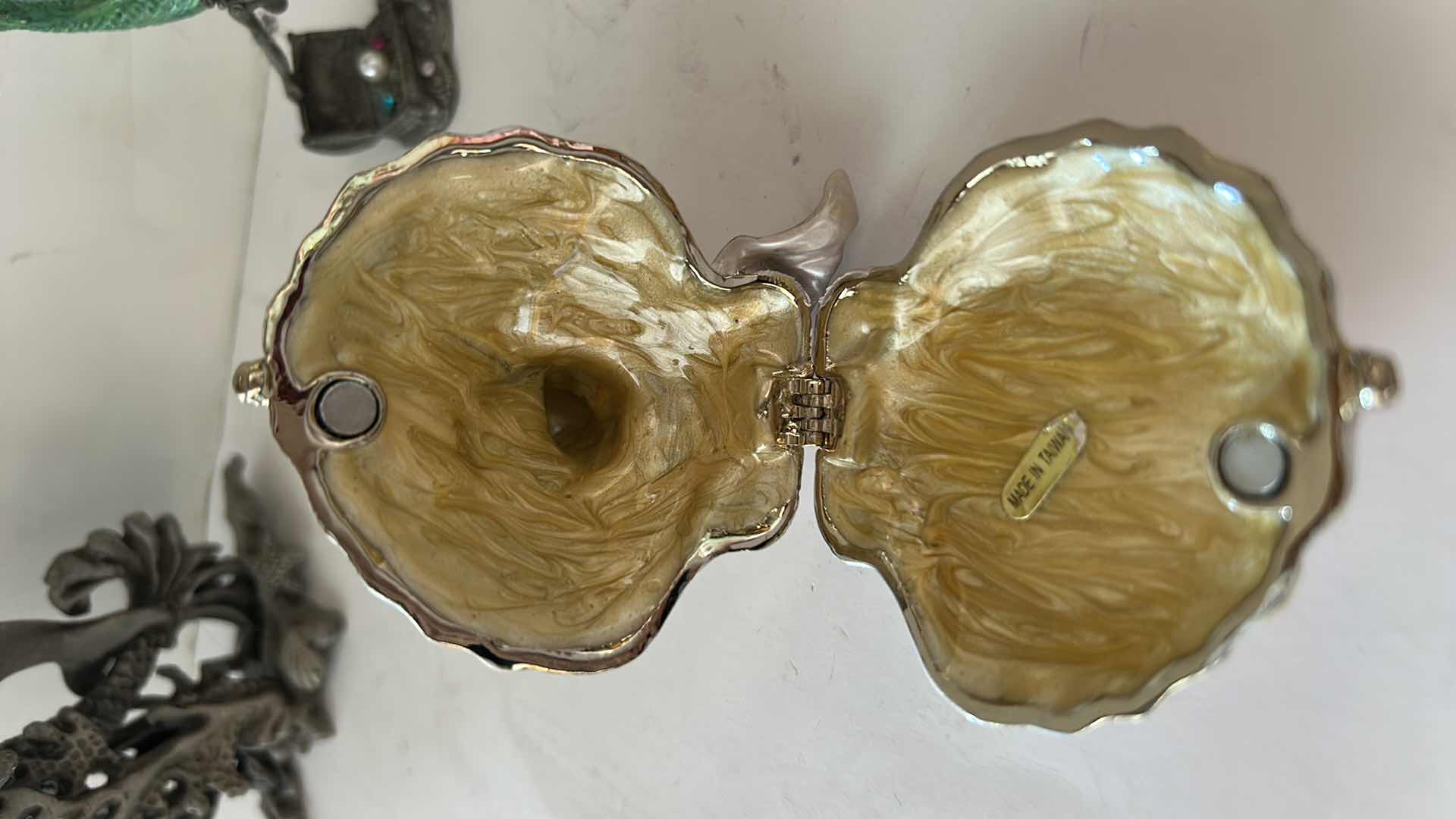 Photo 1 of 3  METAL MERMAID FIGURINES TALLEST 4.5”