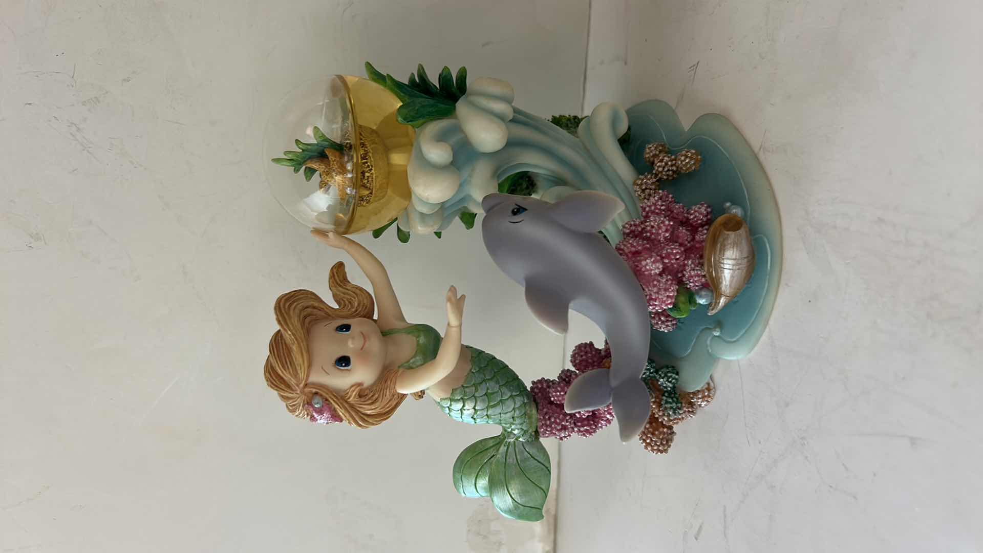 Photo 1 of 2 VINTAGE HAMILTON COLLECTION RAINBOW REEF HAND-PAINTED MERMAID FIGURINES