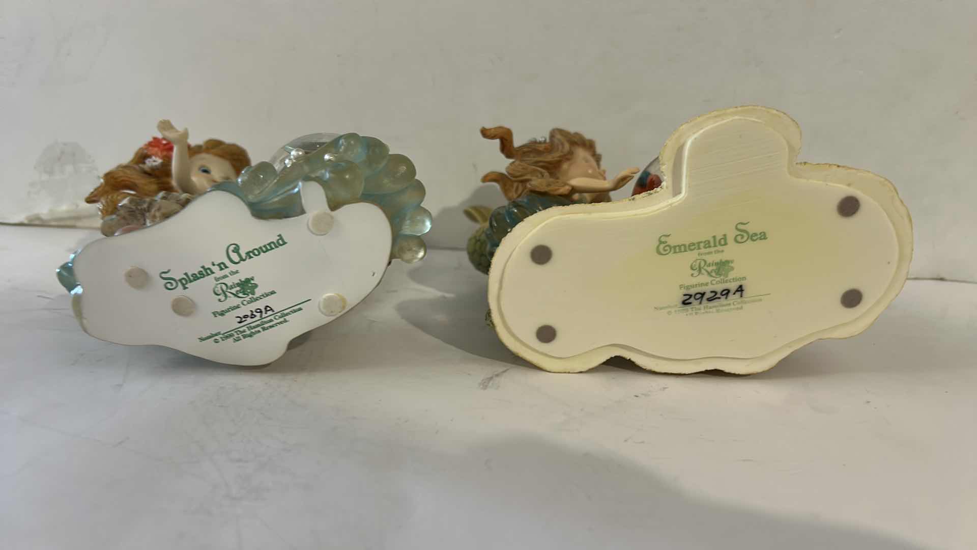 View 4 of 2 HAMILTON COLLECTION RAINBOW REEF MERMAID FIGURINES
