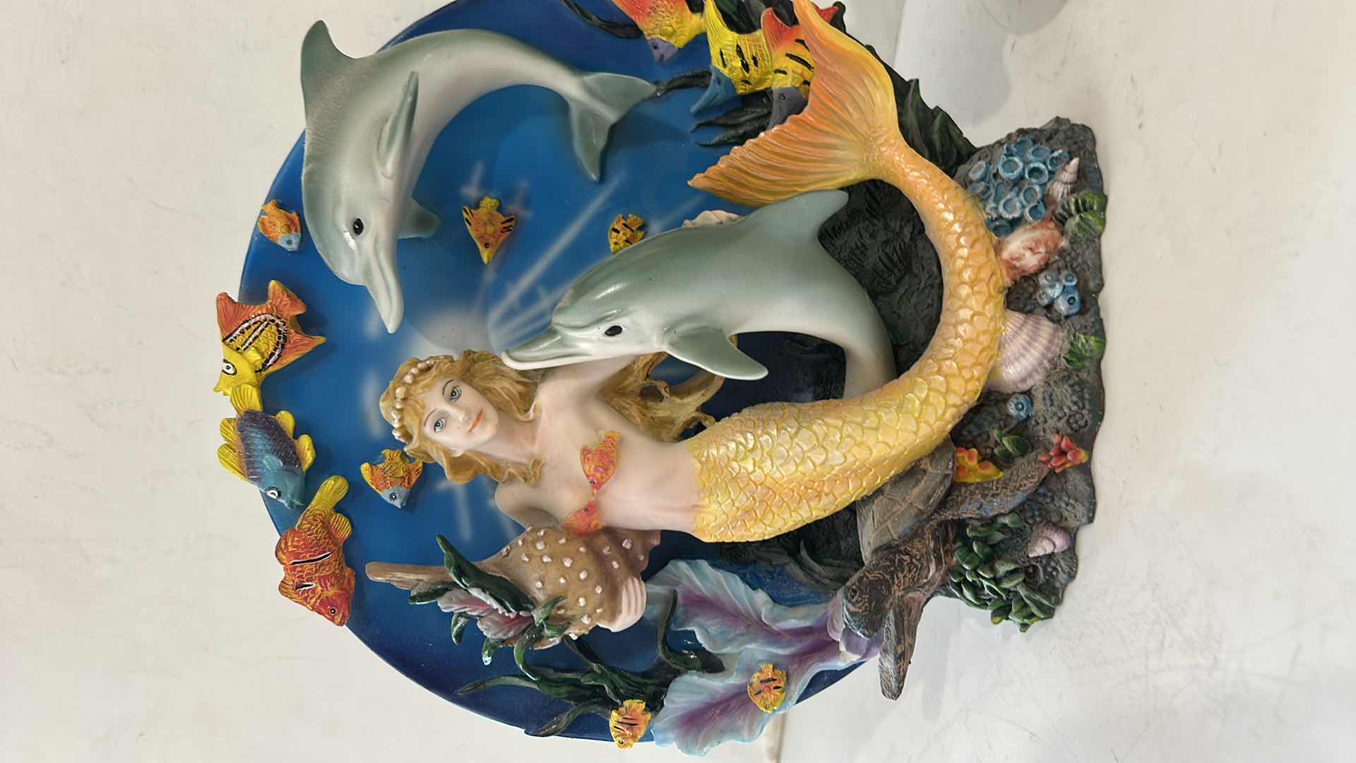 Photo 1 of 2 PC - MERMAID DECOR, FIGURINES, 1 IS SALT AND PEPPER SHAKER