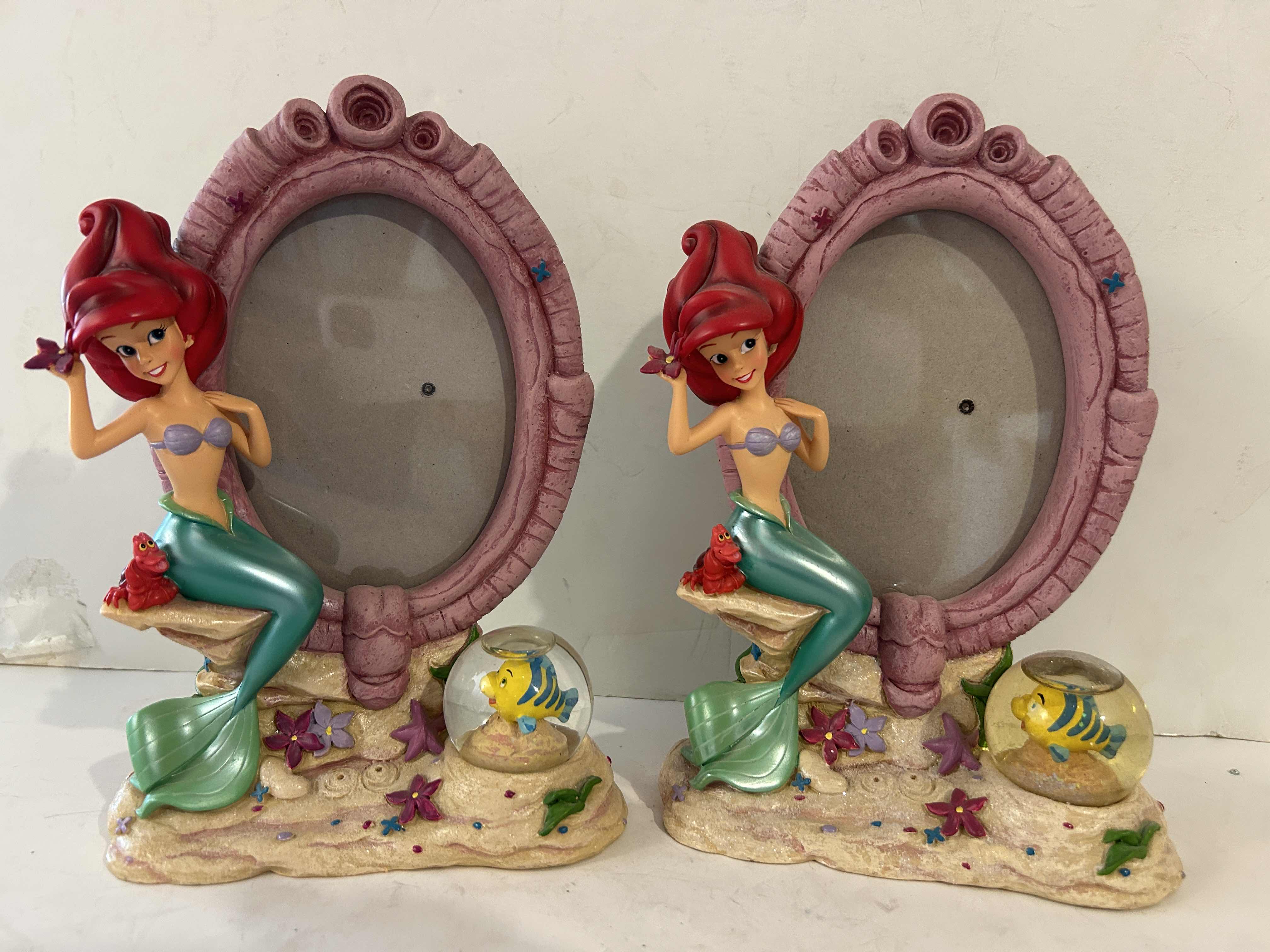 Photo 1 of 2 DISNEY LITTLE MERMAID PHOTO FRAMES