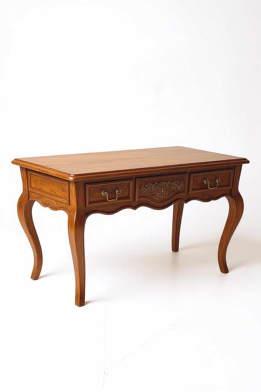 Photo 1 of OAK CONSOLE TABLE 58”x15” H27”