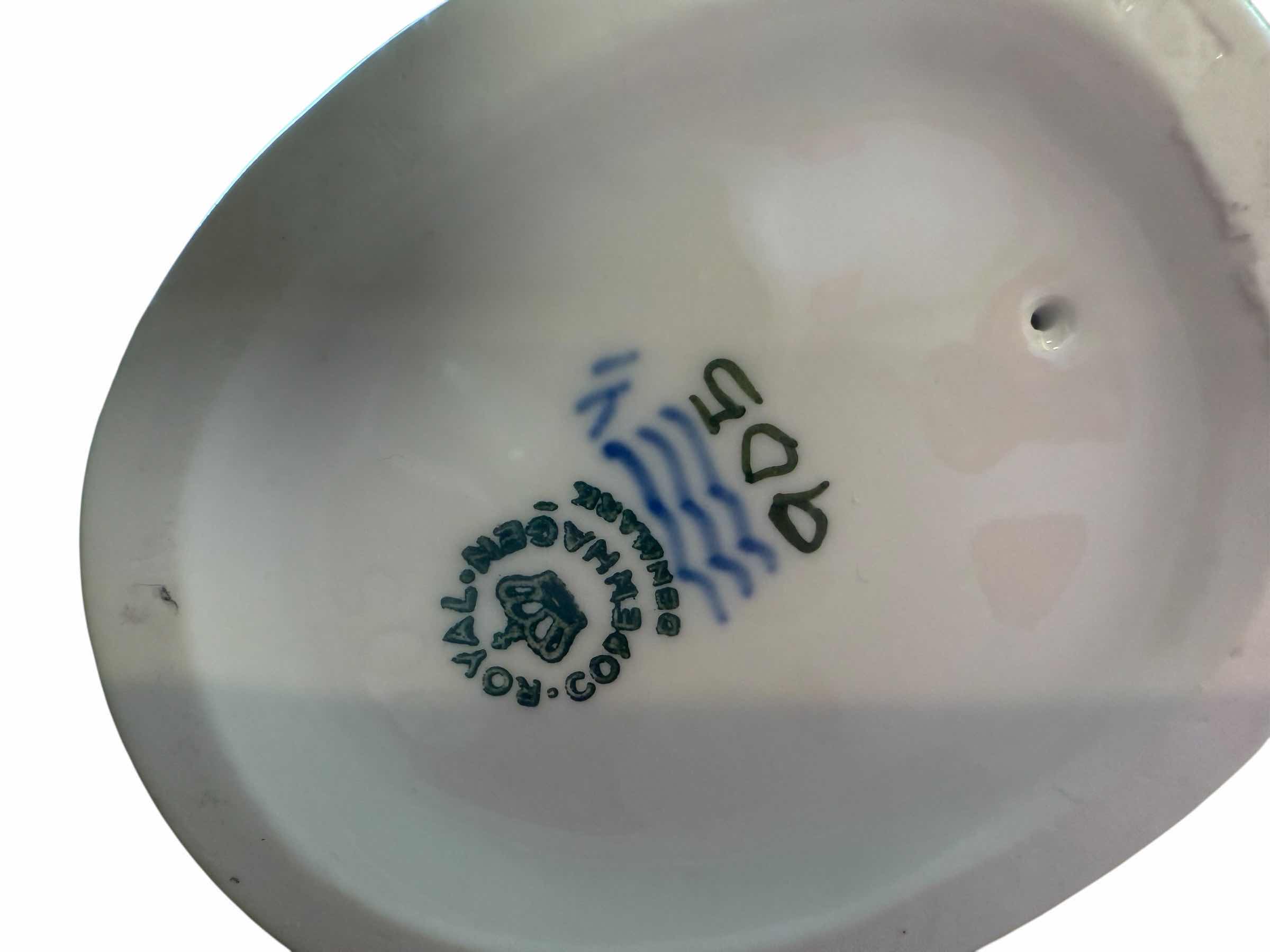 Photo 1 of 2-ROYAL COPENHAGEN PORCELAIN FIGURINES H8”