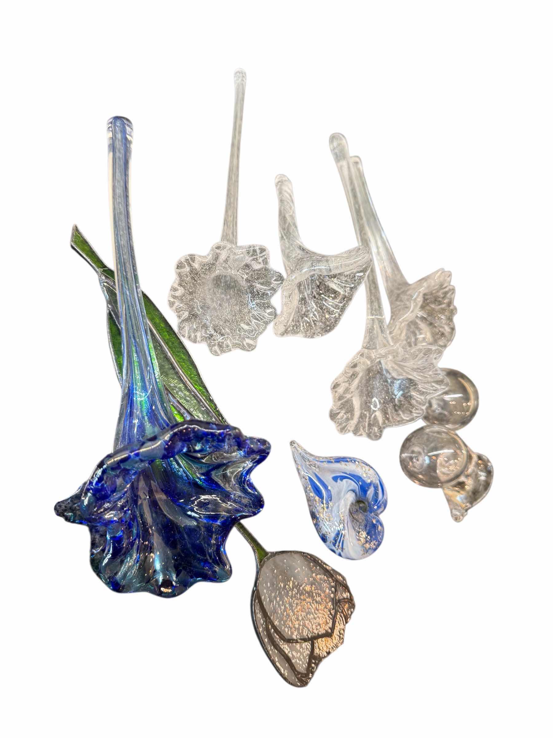 Photo 1 of COLLECTIBLE GLASS TULIPS & HEARTS