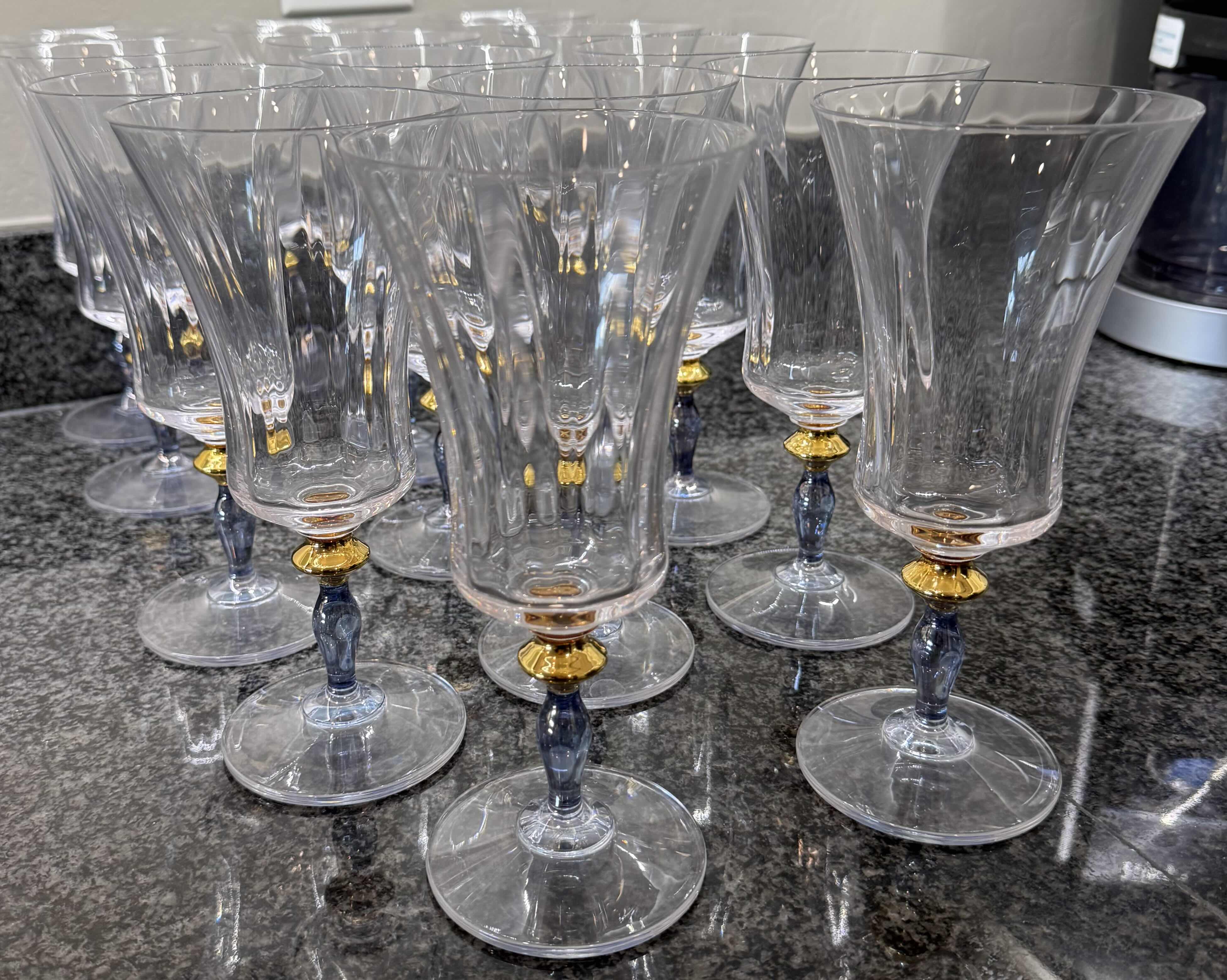Photo 1 of 14-LENOX CRYSTAL STEMWARE