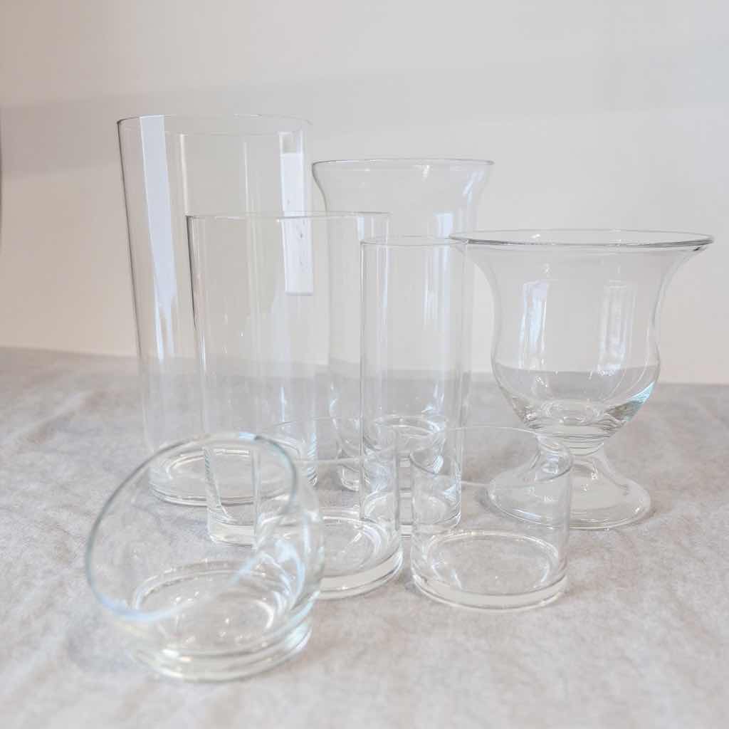 Photo 1 of 9-GLASS VASES