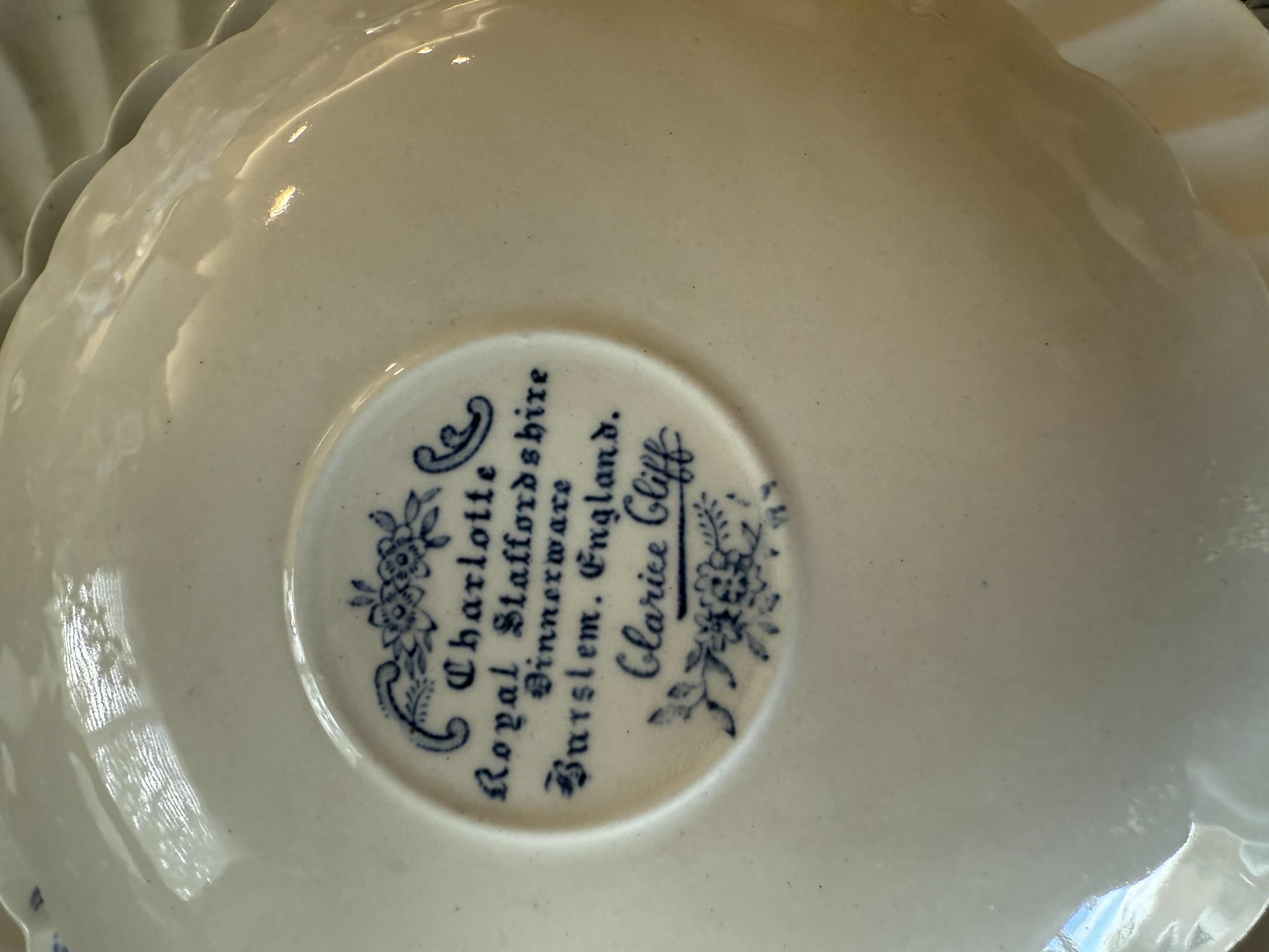 Photo 1 of BLUE & WHITE PORCELAIN COLLECTIBLE DISHES & CUPS