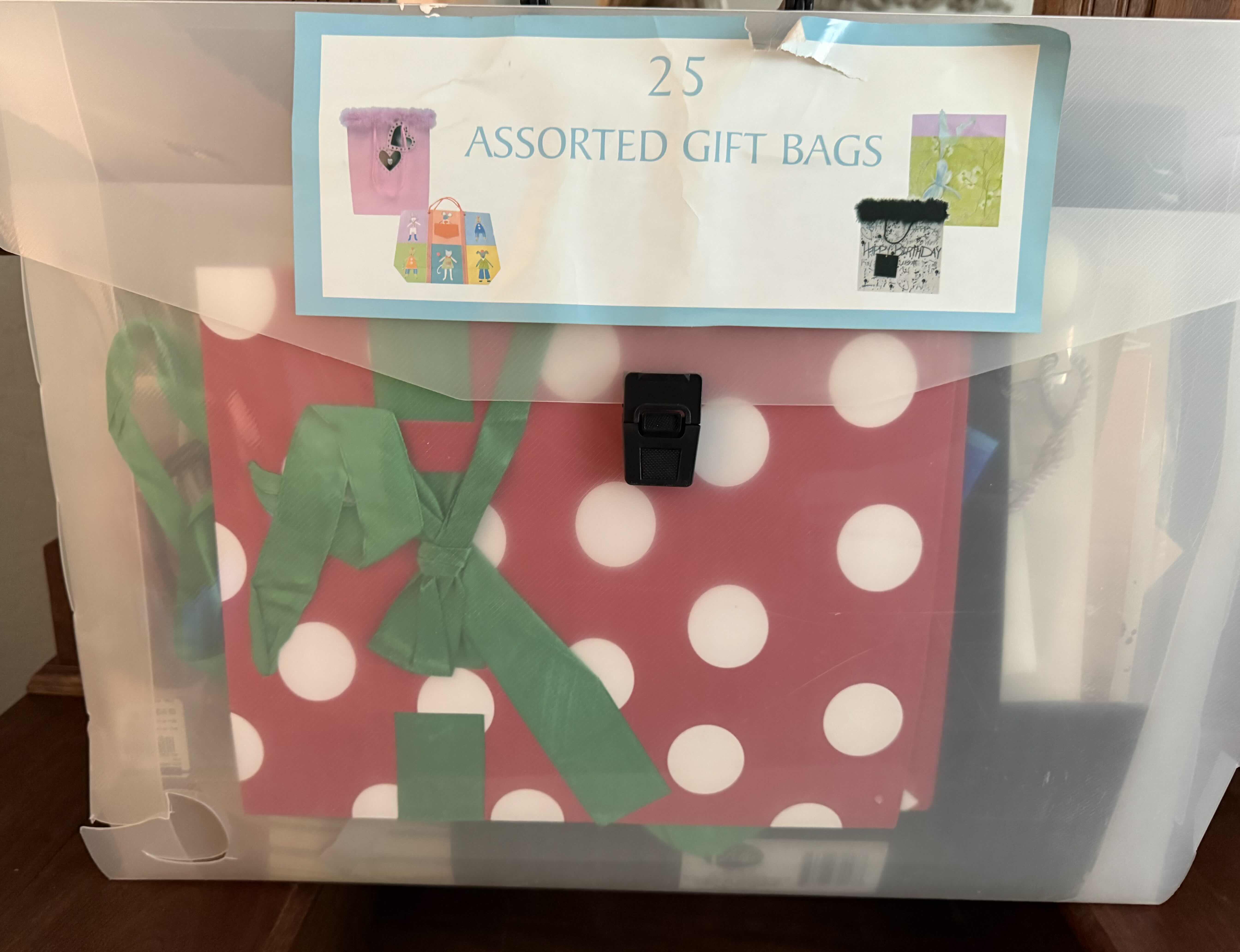 Photo 1 of ASSORTED GIFT BAGS