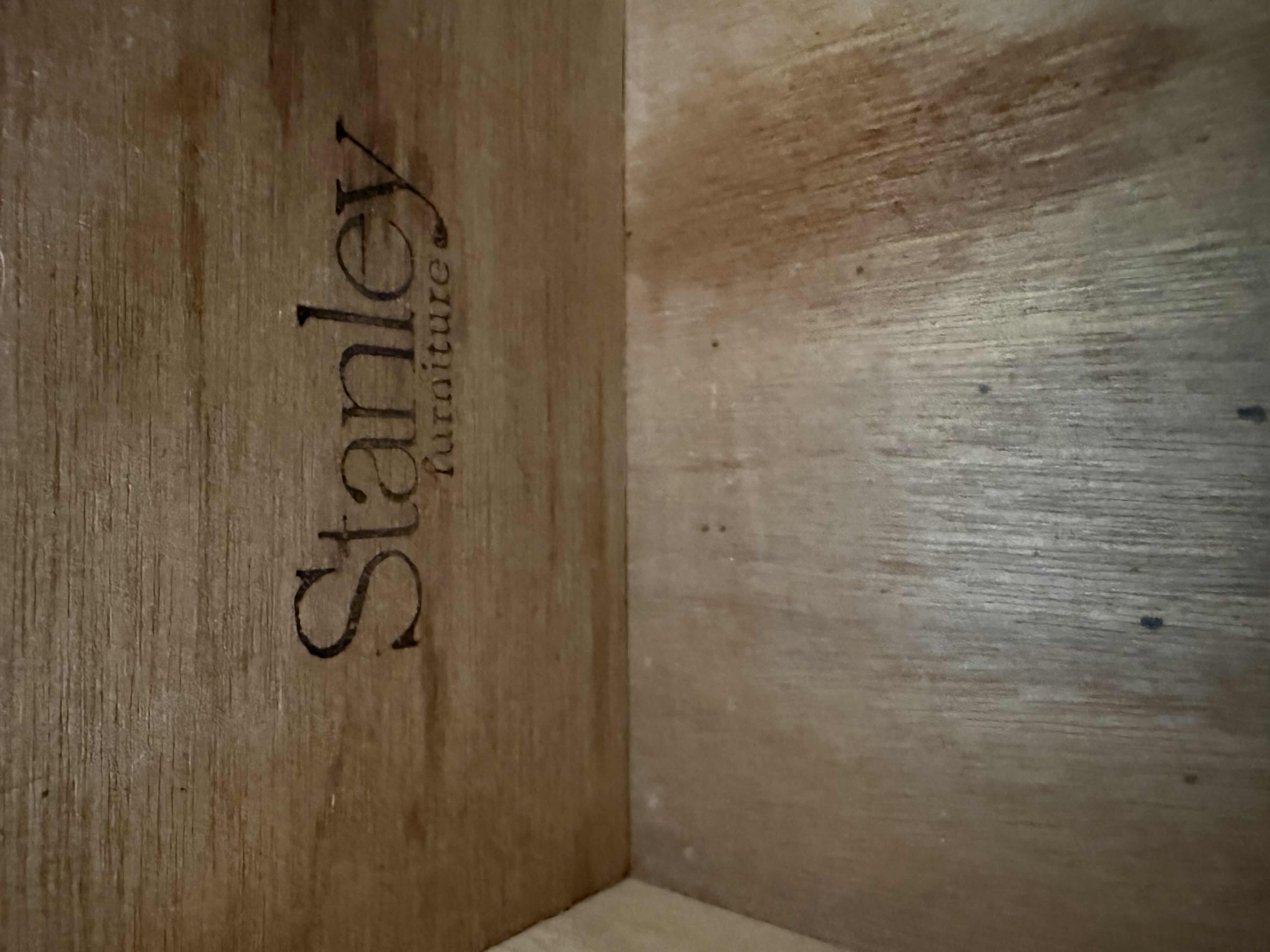 Photo 1 of STANLEY WOOD CARVED NIGHT STAND 18”X24” H30”