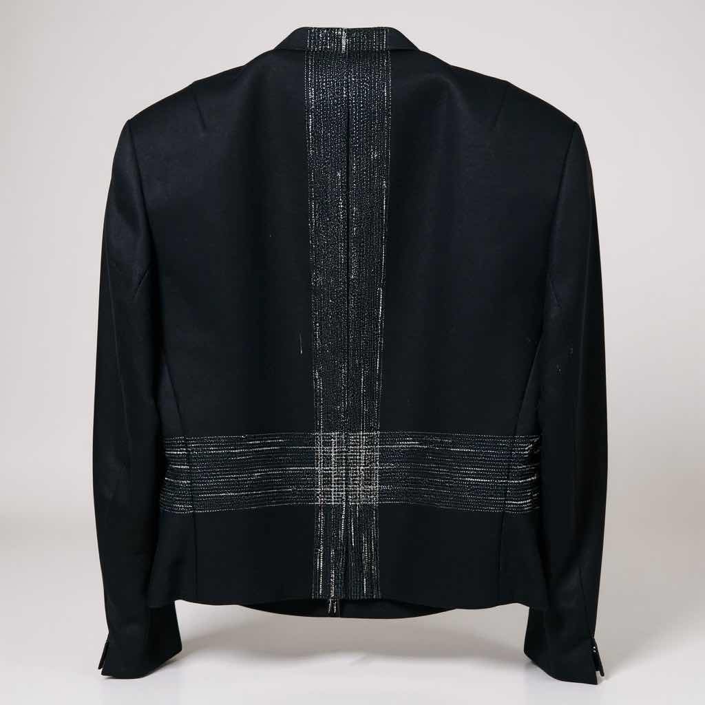 Photo 1 of NEW W TAGS A-K-R-I-S PUNTO GREEN BLAZER JACKET-SIZE 8, BLACK A-K-R-I-S PUNTO BLAZER JACKET SIZE 8 (USED)