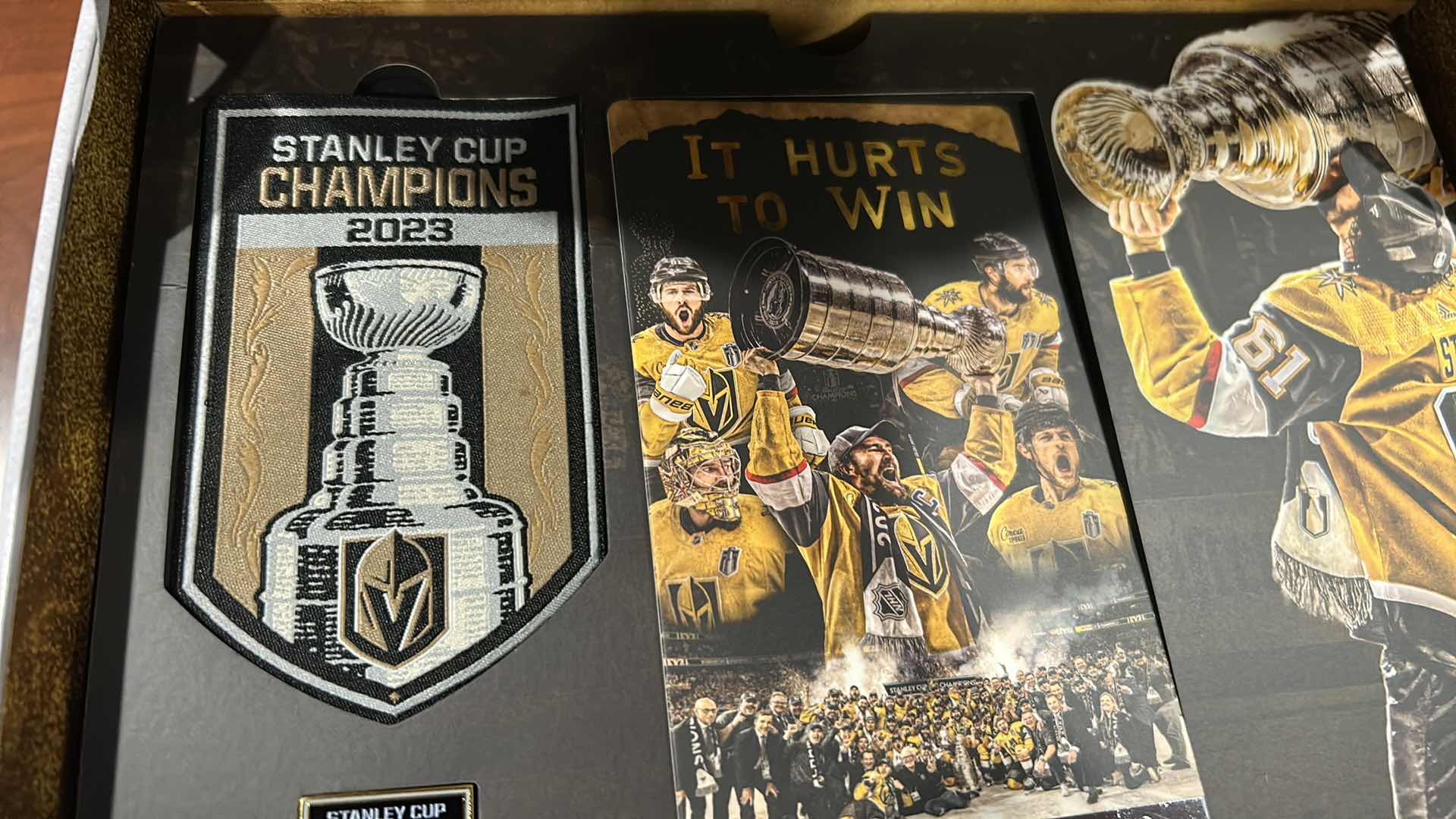 Photo 1 of COMMEMORATIVE BOX CELEBRATING THE VEGAS GOLDEN KNIGHTS 2023 STANLEY CUP