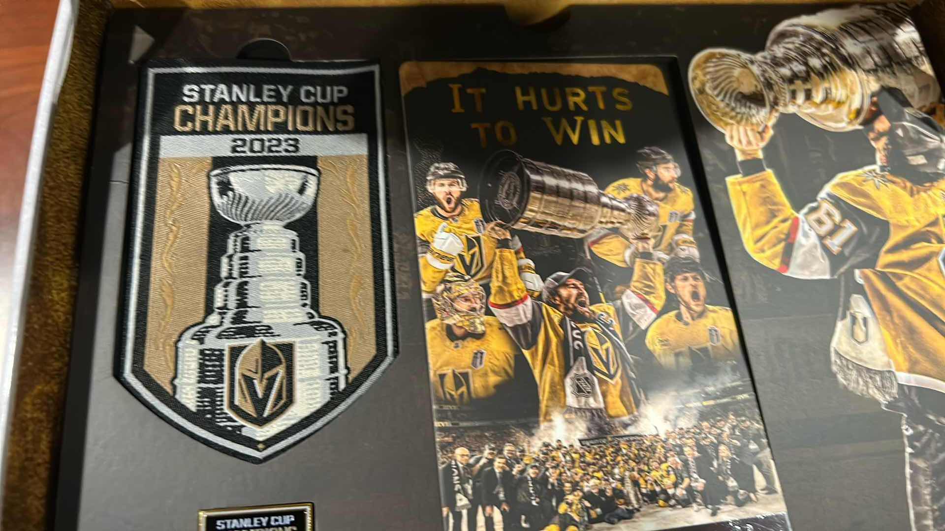 Photo 1 of COMMEMORATIVE BOX CELEBRATING THE VEGAS GOLDEN KNIGHTS 2023 STANLEY CUP