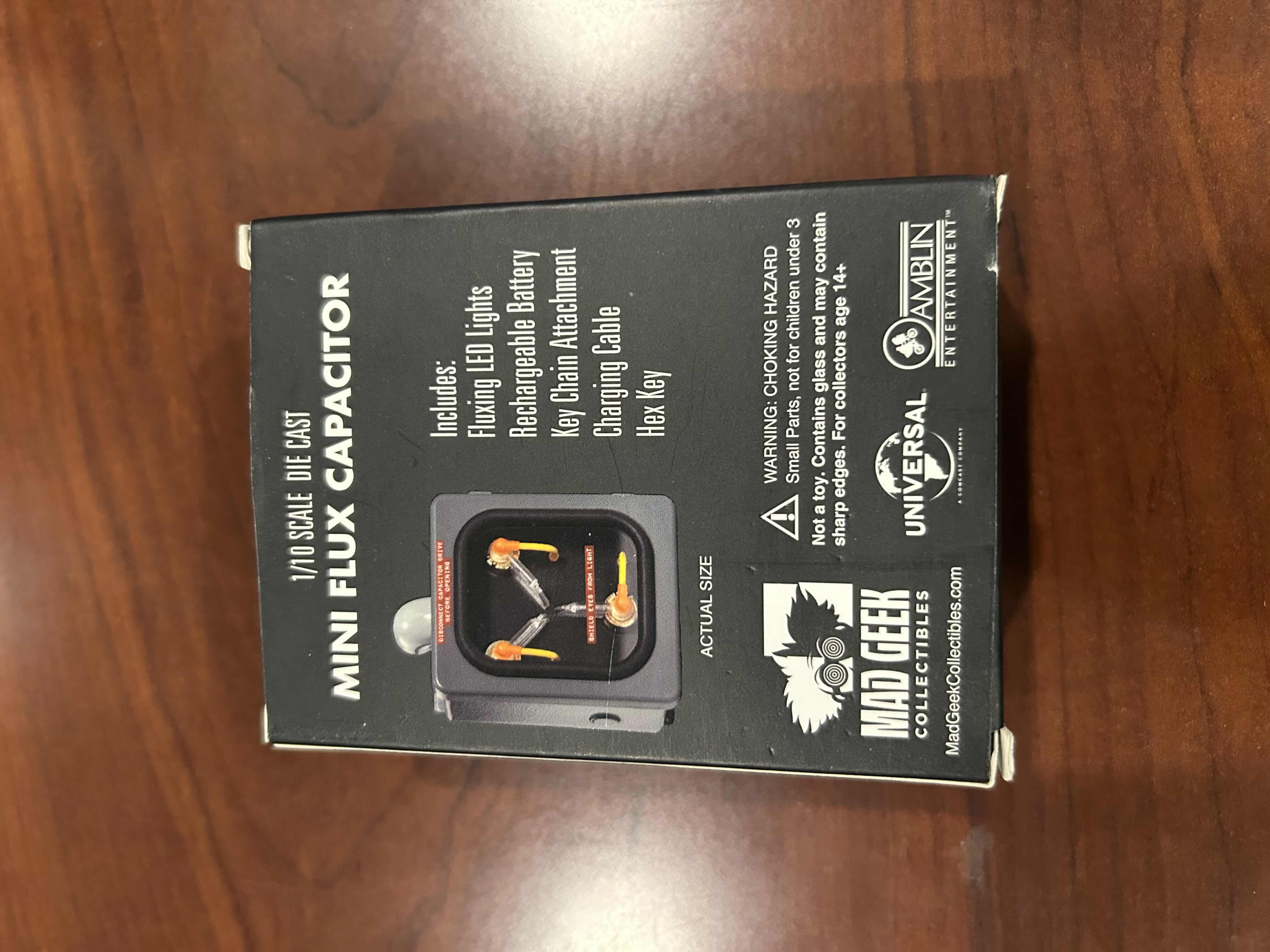 Photo 1 of BACK TO THE FUTURE MINI FLUX CAPACITOR