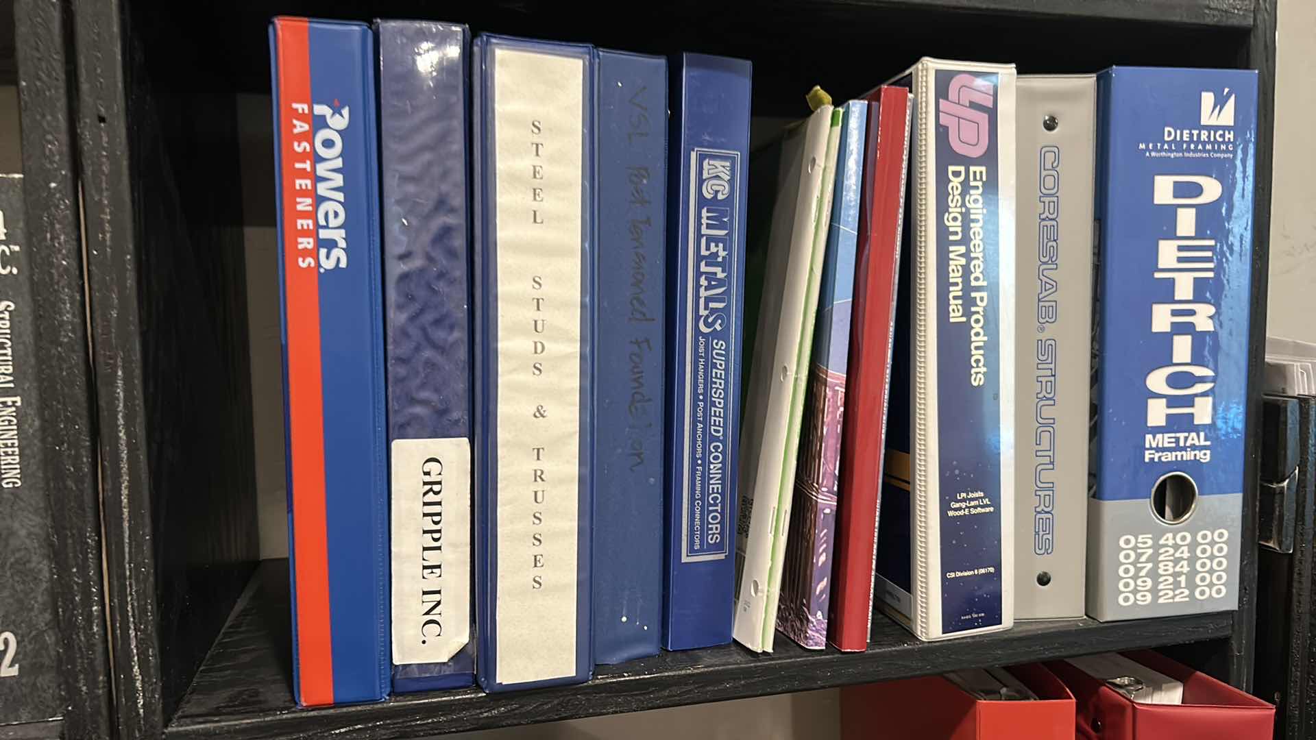 Photo 1 of CONTENTS OF SHELF ASSORTED ENGINEERING BOOKS