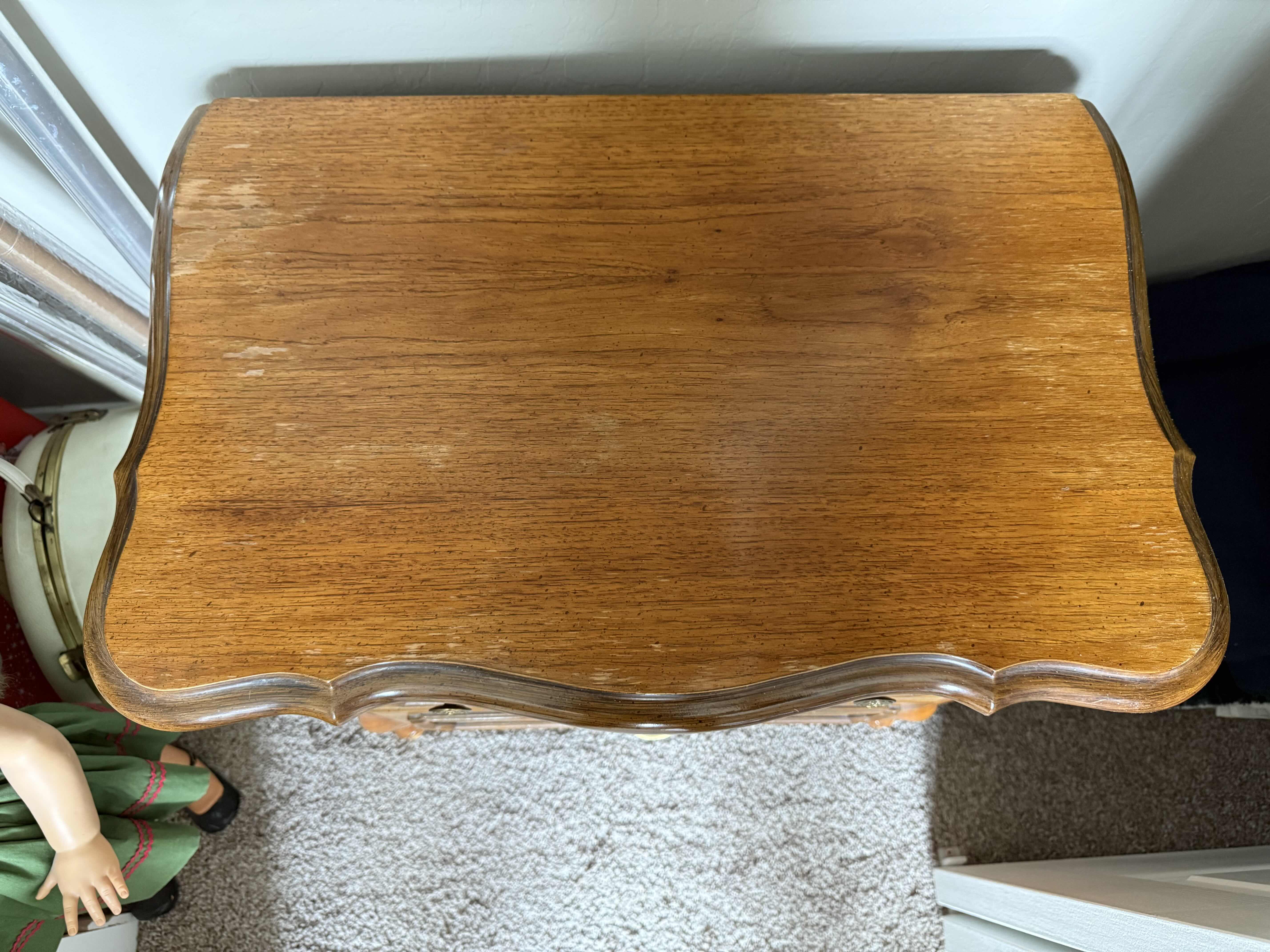 Photo 1 of STANLEY WOOD CARVED NIGHT STAND 18”X24” H30”