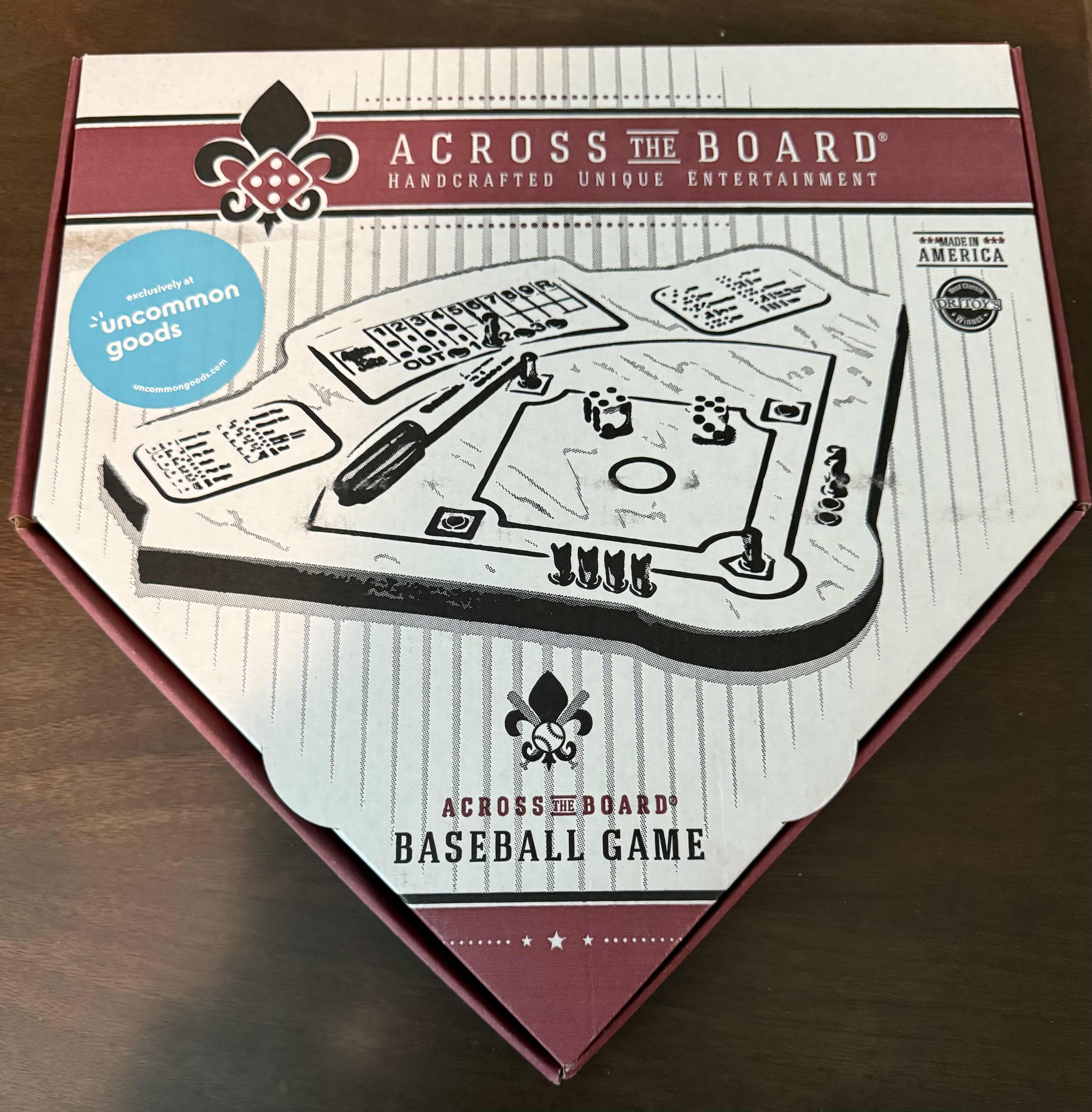 Photo 1 of UNCOMMON GOODS ACROSS THE BOARD “BASEBALL GAME”