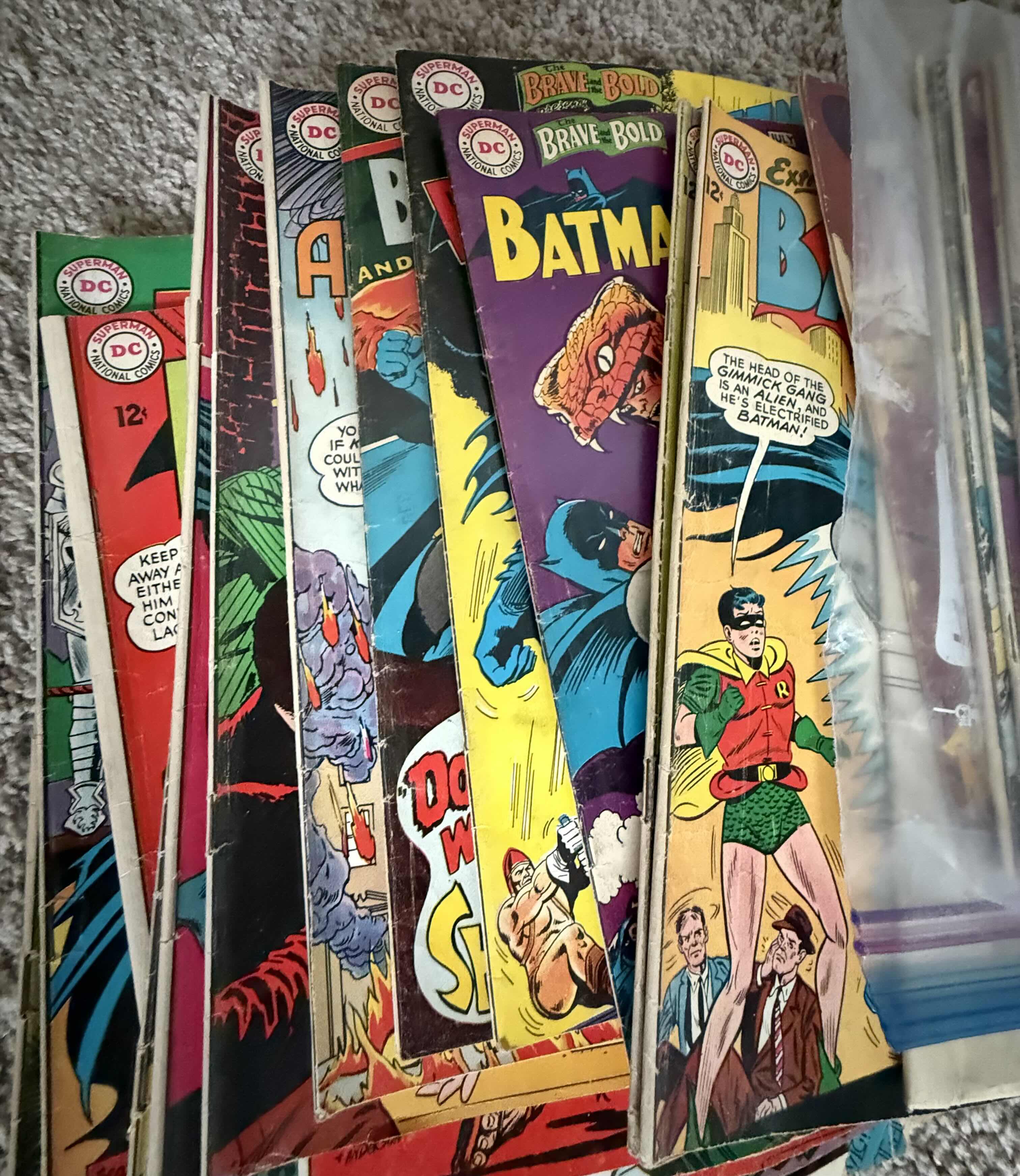 Photo 1 of COLLECTION OF DC SUPER HERO COMIC BOOKS