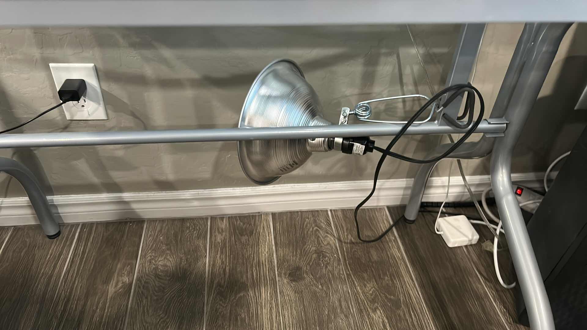 Photo 1 of GLASS DRAFTING TABLE ADJUSTABLE TOP W LIGHT 41". X 24" H 31"