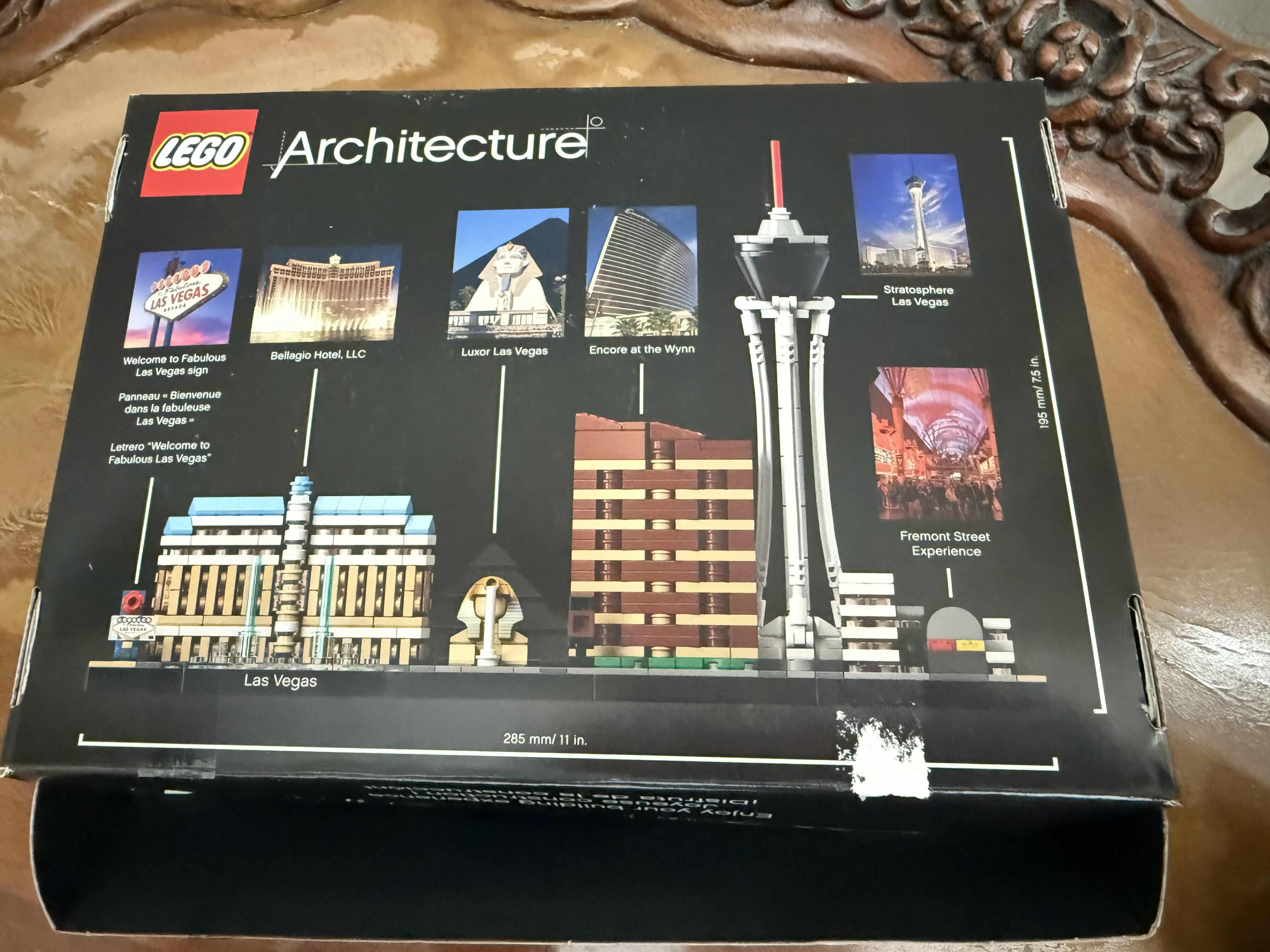 Photo 1 of 2-LEGO “ARCHITECTURE” LONDON & LAS VEGAS SETS (LONDON NEW IN BOX, LAS VEGAS USED)