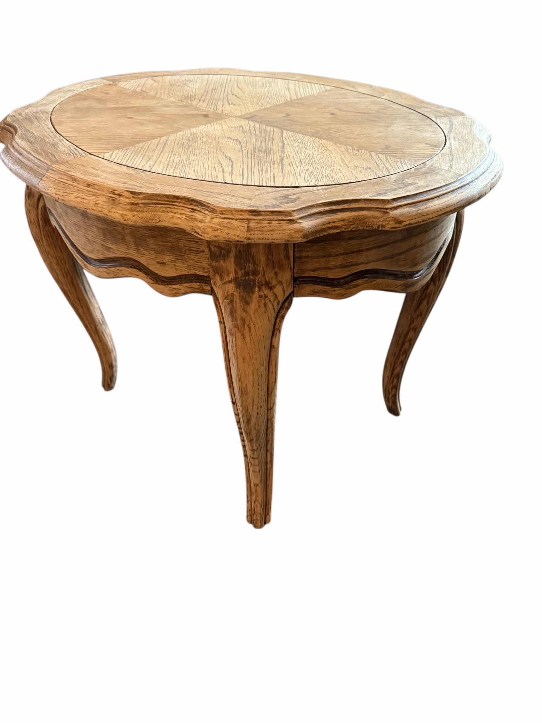 Photo 1 of NATURAL WOOD ACCENT TABLE 29”x23” H21”