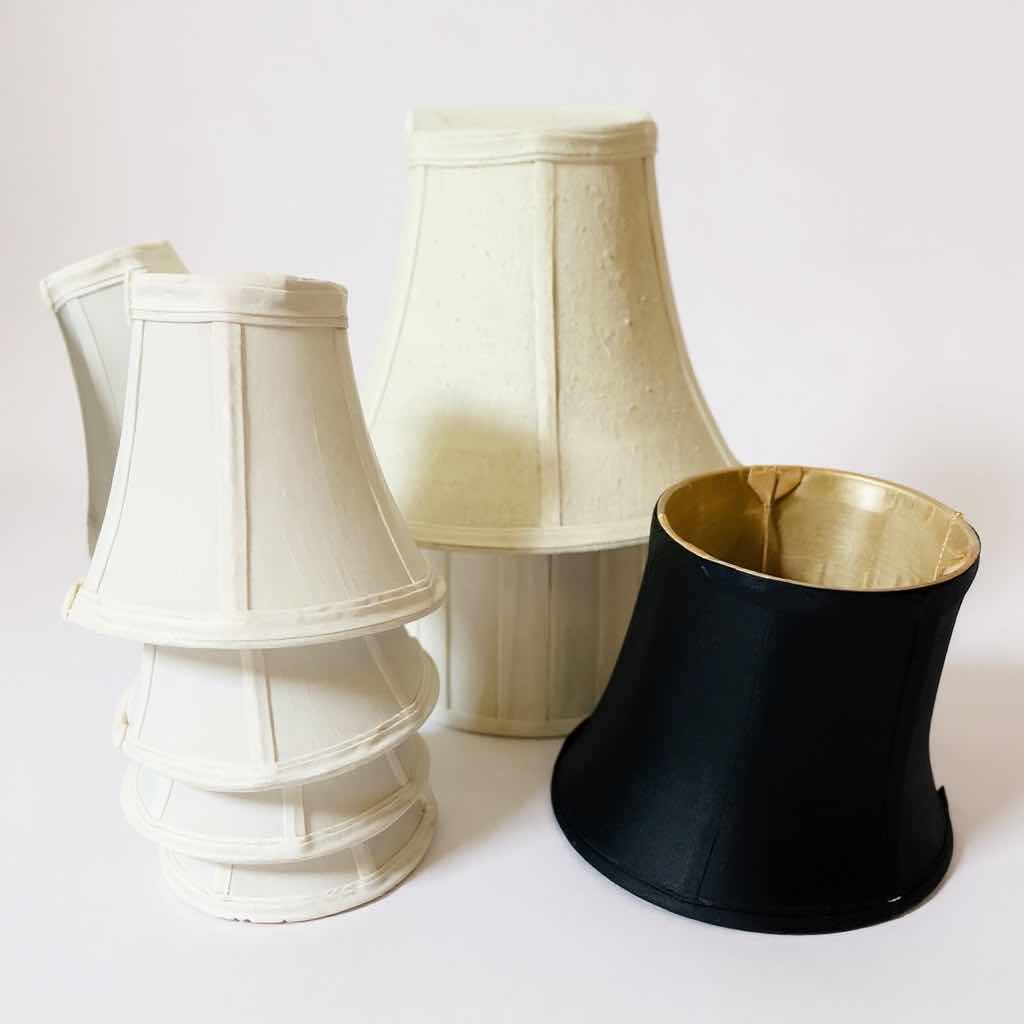 Photo 1 of 12-LAMP SHADES-VARIOUS SIZES & STYLES