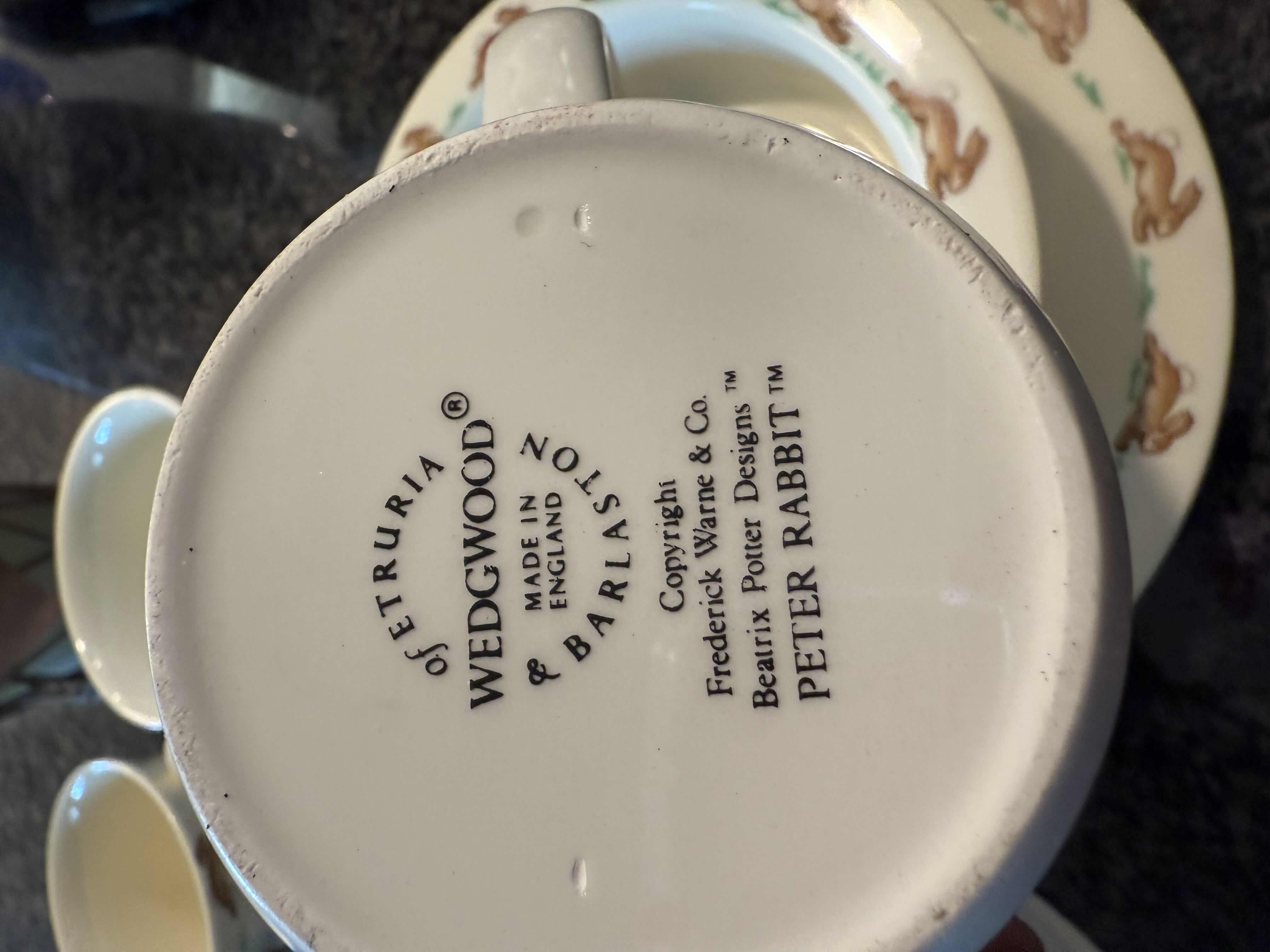 Photo 1 of COLLECTIBLE PETER RABBIT DISH SETS- WEDGEWOOD & ROYAL DALTON