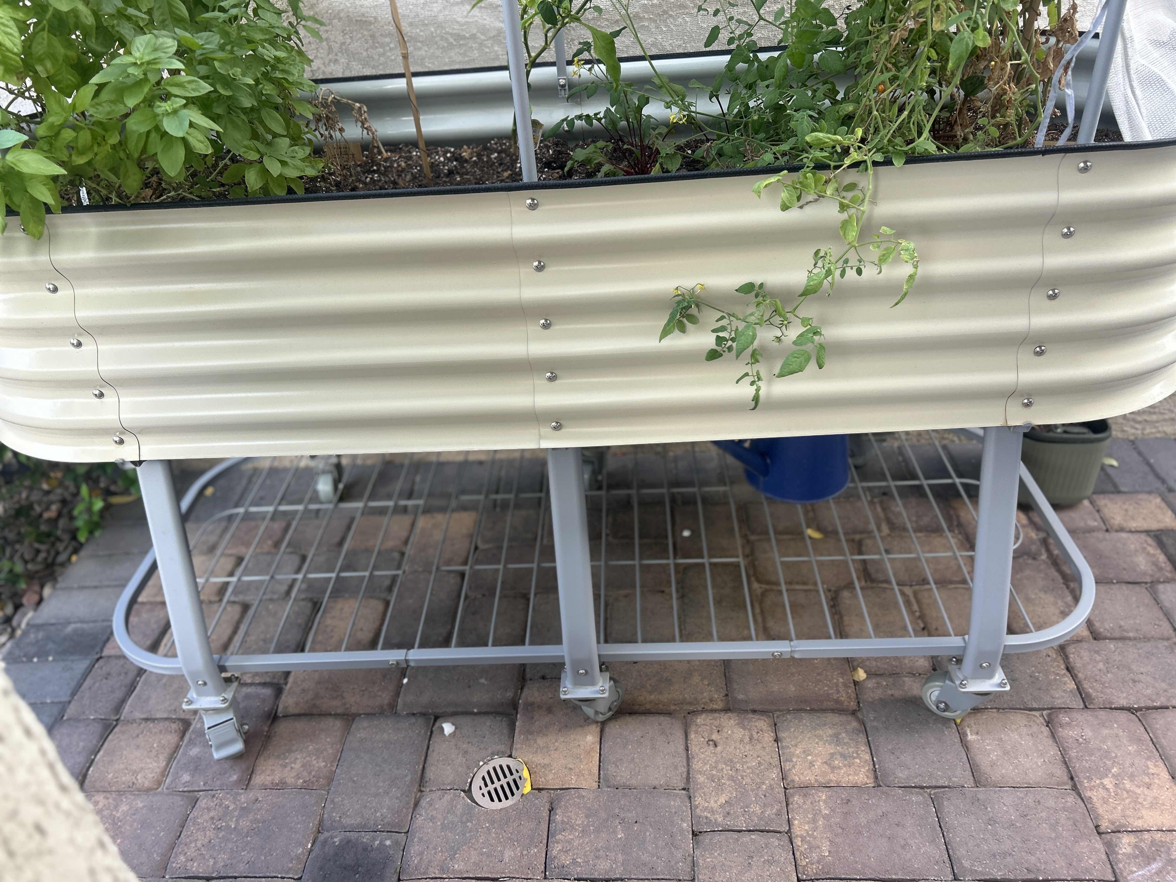 Photo 1 of VEGO GARDEN RAISED VEGETABLE GARDEN ON WHEELS WITH NETTING  2’ X 4' X H64” $350