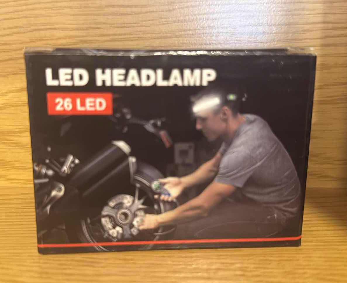 Photo 1 of 3-NIB 26 LED HEADLAMP