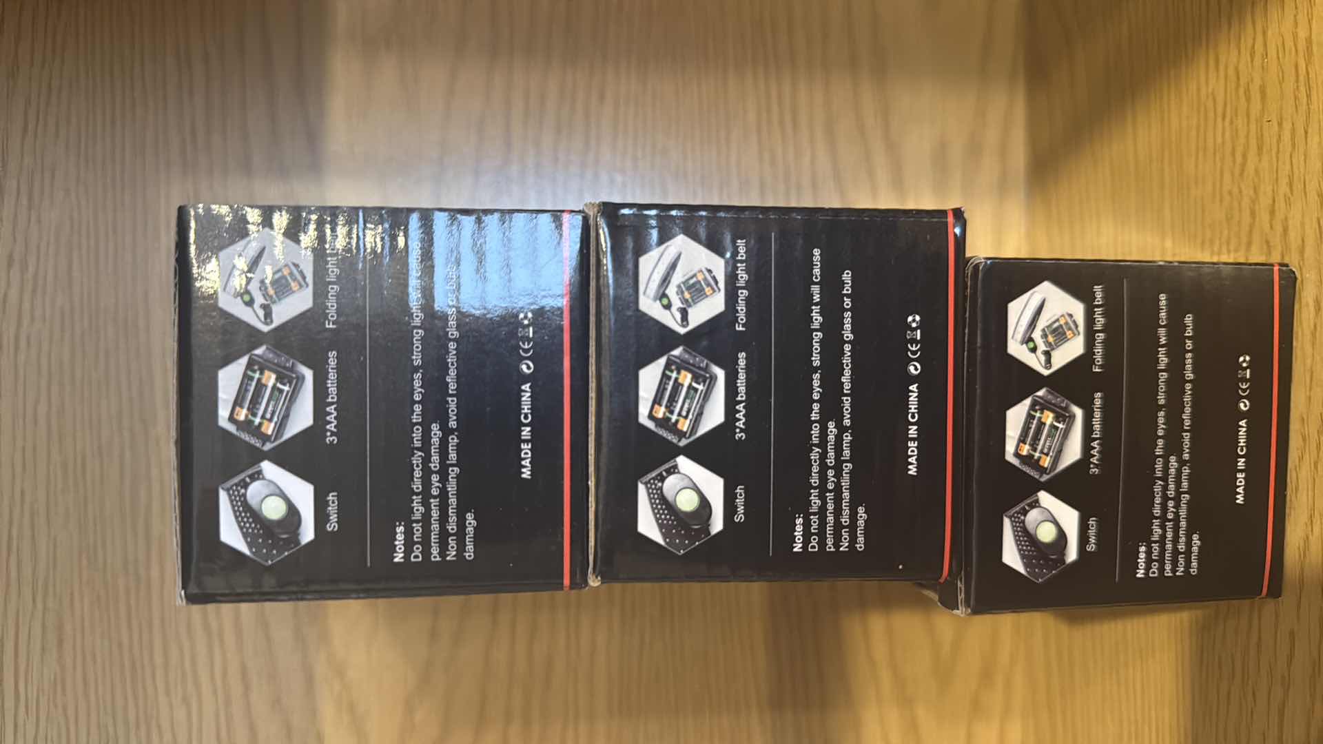 Photo 1 of 3-NIB 26 LED HEADLAMP