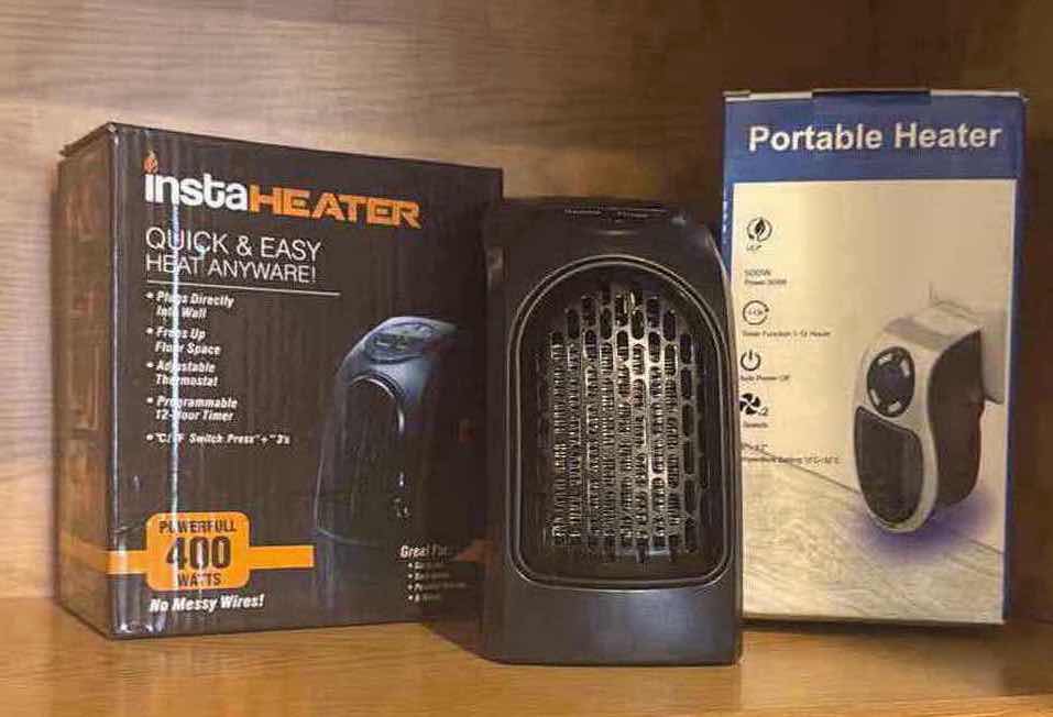 Photo 1 of 4-PORTABLE INSTANT SMALL HEATERS