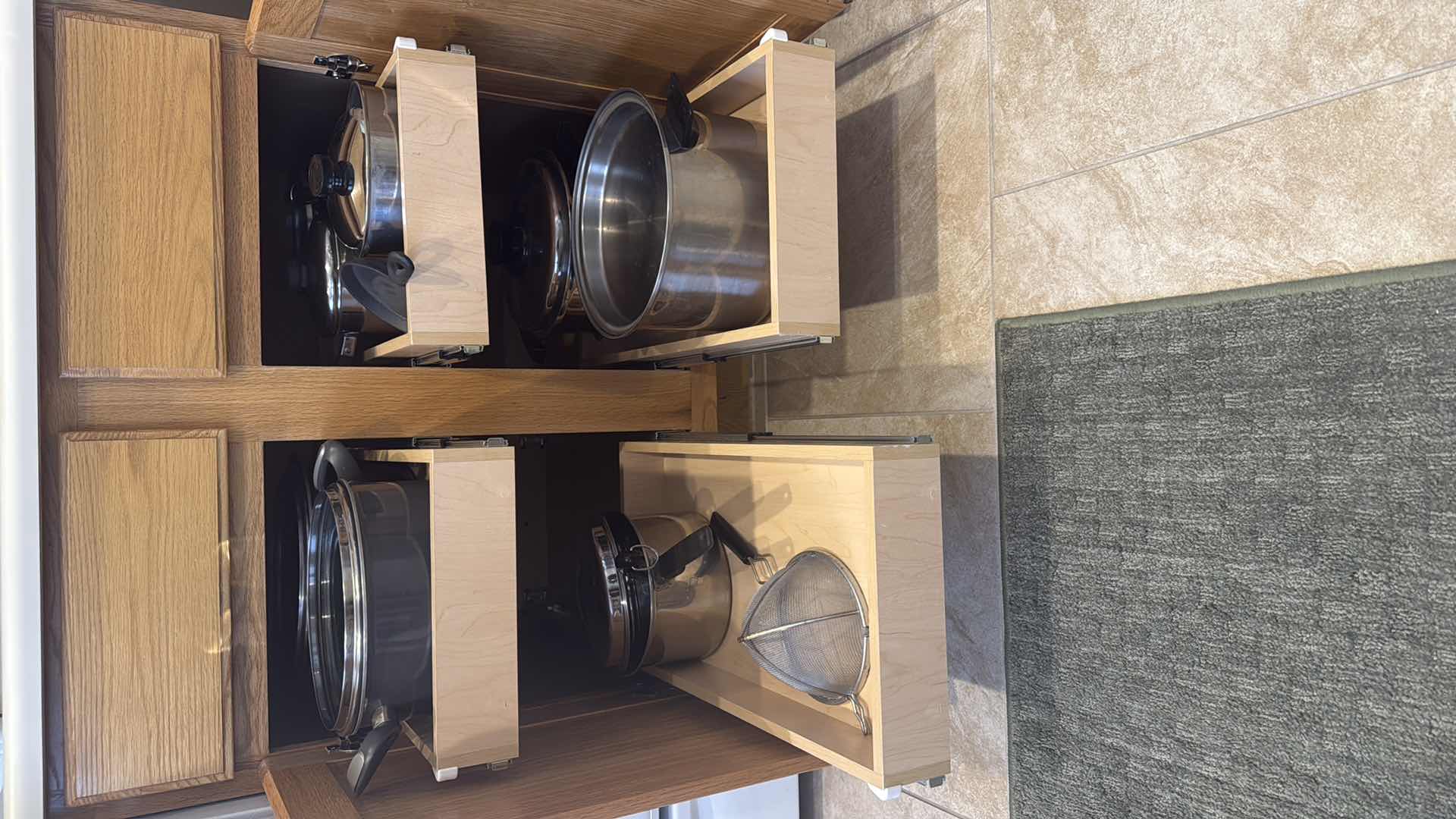 Photo 2 of CONTENTS OF KITCHEN CABINET-POTS & PANS