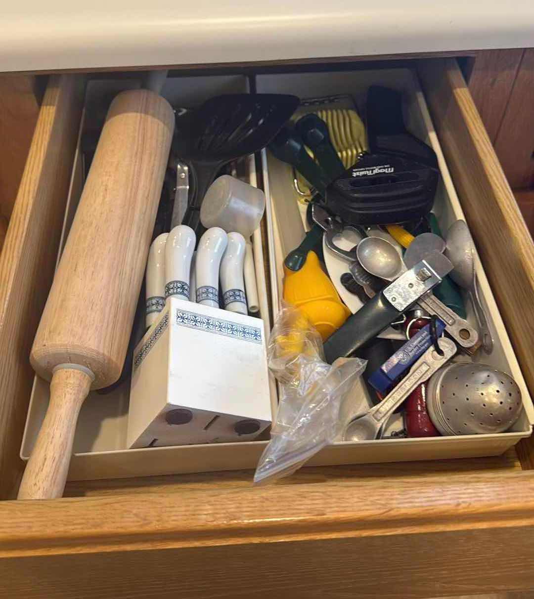 Photo 1 of CONTENTS OF KITCHEN DRAWERS-COOKING UTENSILS