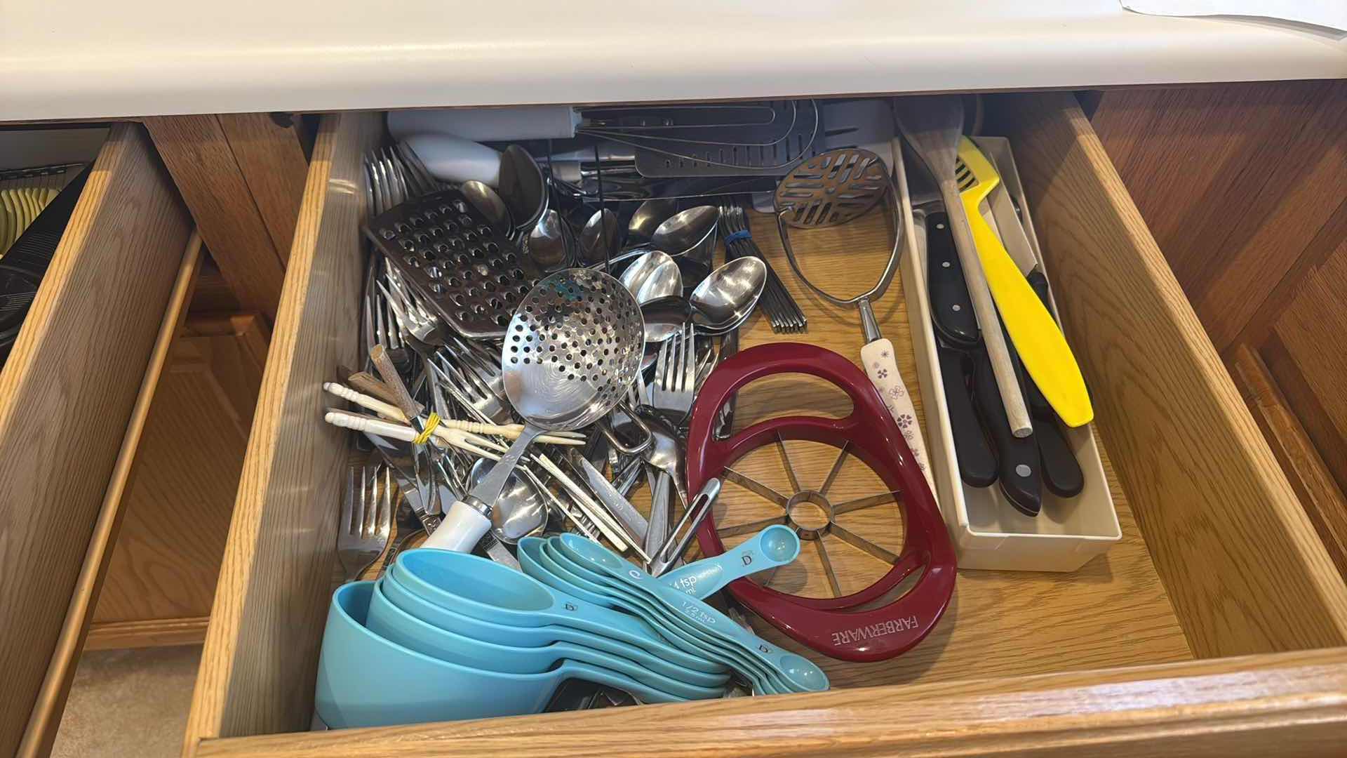Photo 1 of CONTENTS OF KITCHEN DRAWERS-COOKING UTENSILS